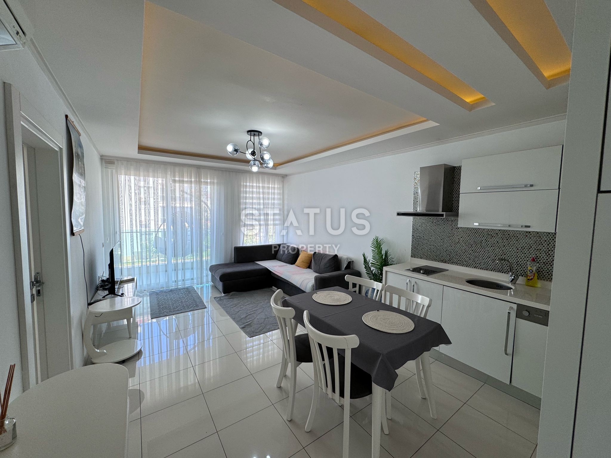 Просторная квартира 1+1 с видом на море в Кестеле, 60 м2 фото 15