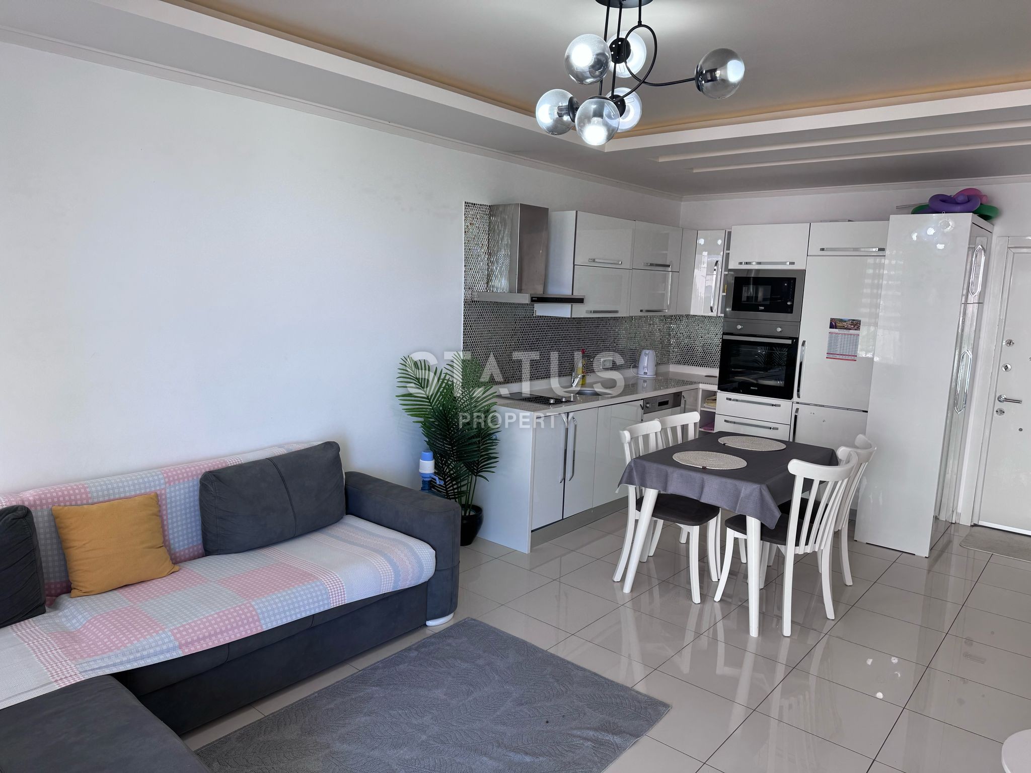 Просторная квартира 1+1 с видом на море в Кестеле, 60 м2 фото 17