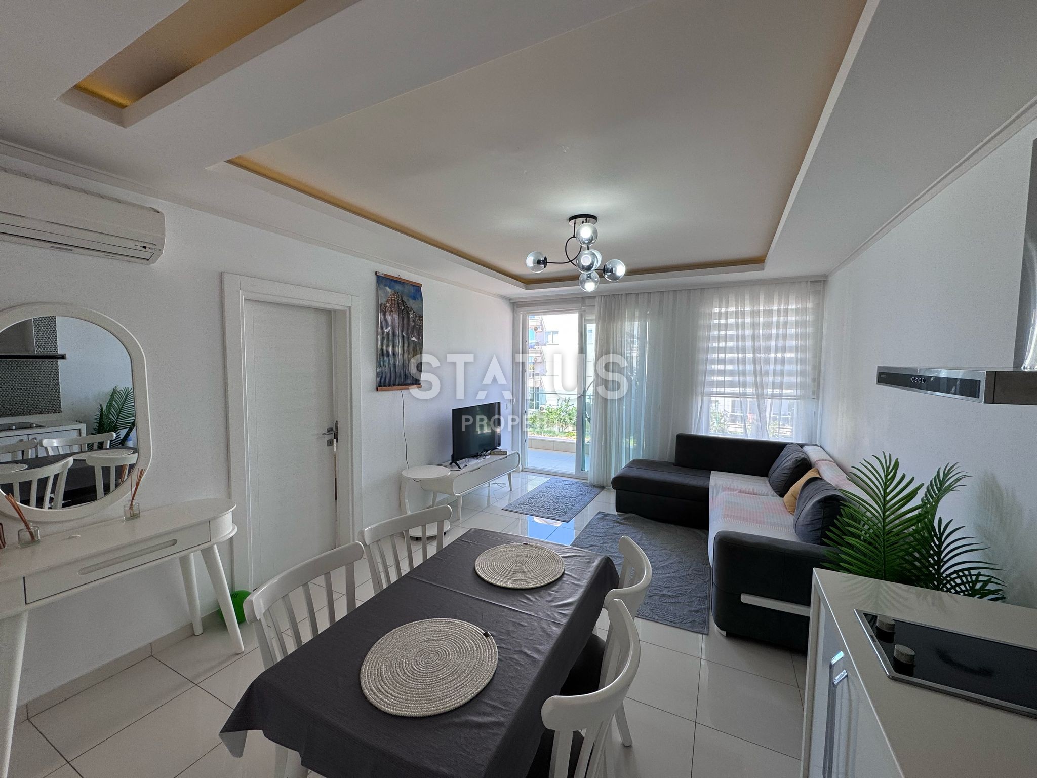 Просторная квартира 1+1 с видом на море в Кестеле, 60 м2 фото 30