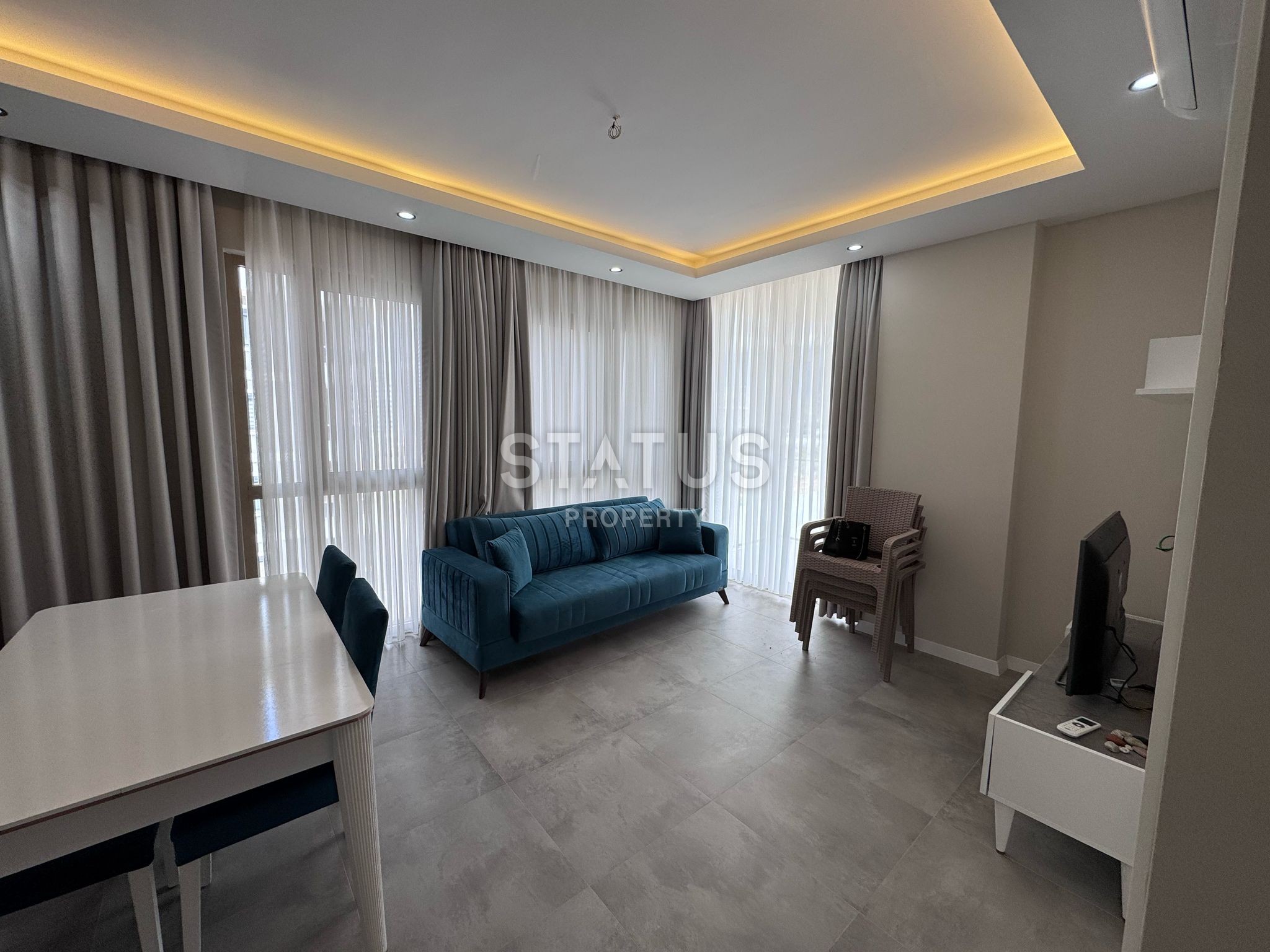 Hot sale! Квартира 1+1 в новом комплексе с видом на горы в районе Каргыджак, 60 м2 фото 10