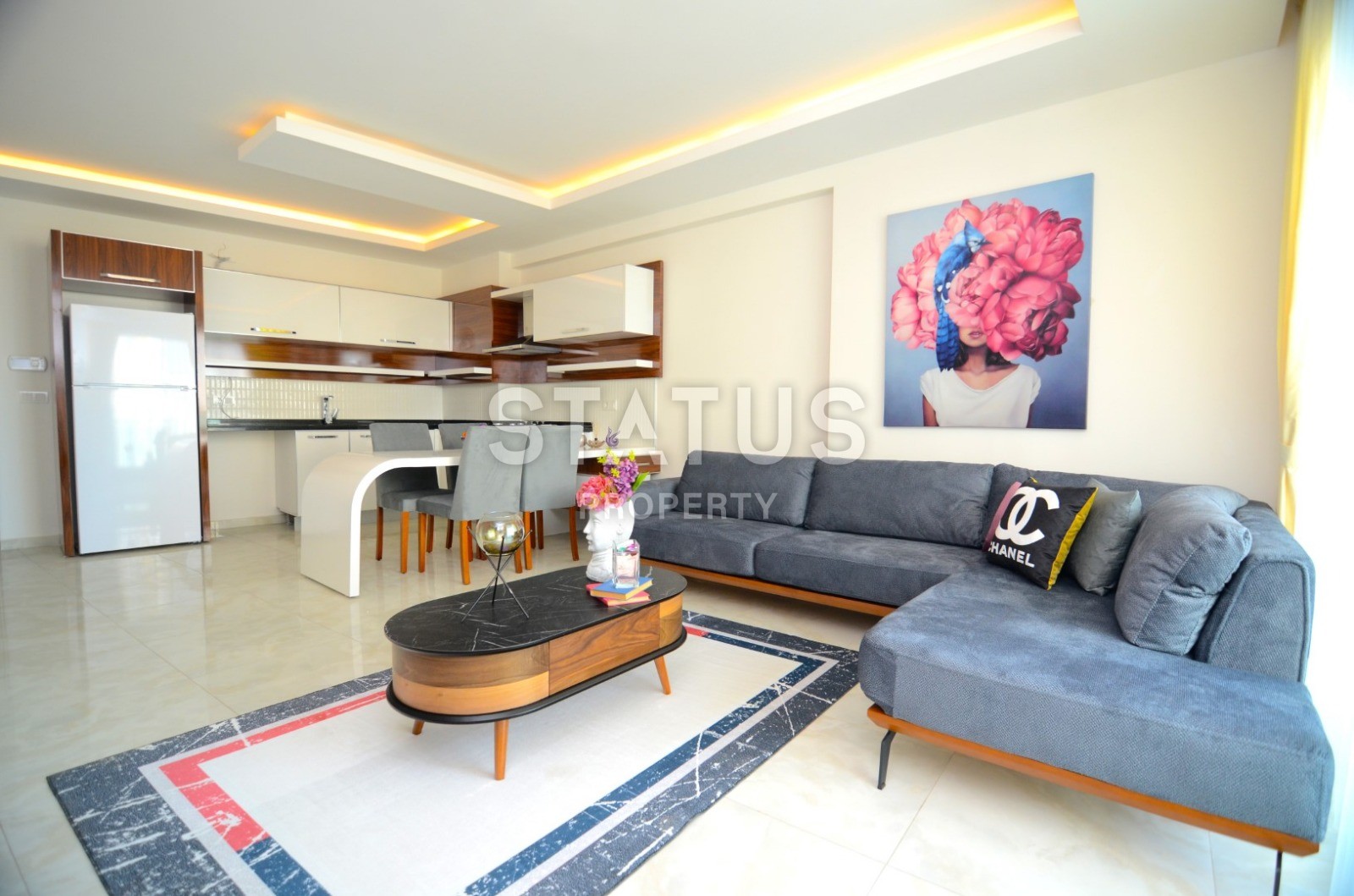 Новая меблированная квартира 1+1 в Махмутларе, 75 м2 фото 33