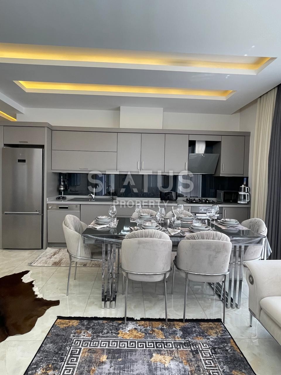 Просторная квартира 1+1 с мебелью, 65 м2 фото 3