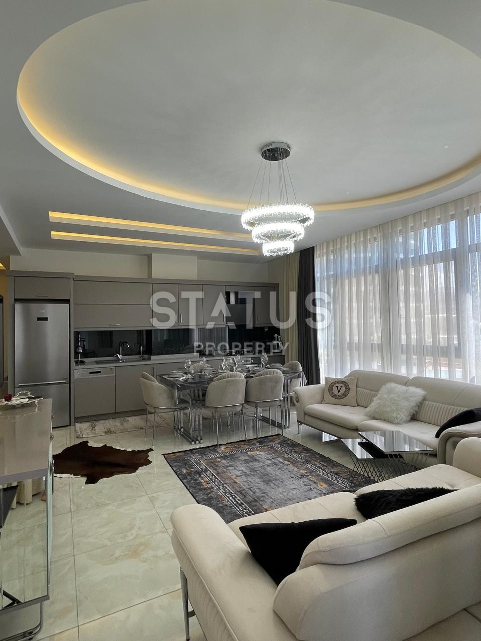 Просторная квартира 1+1 с мебелью, 65 м2 фото 4