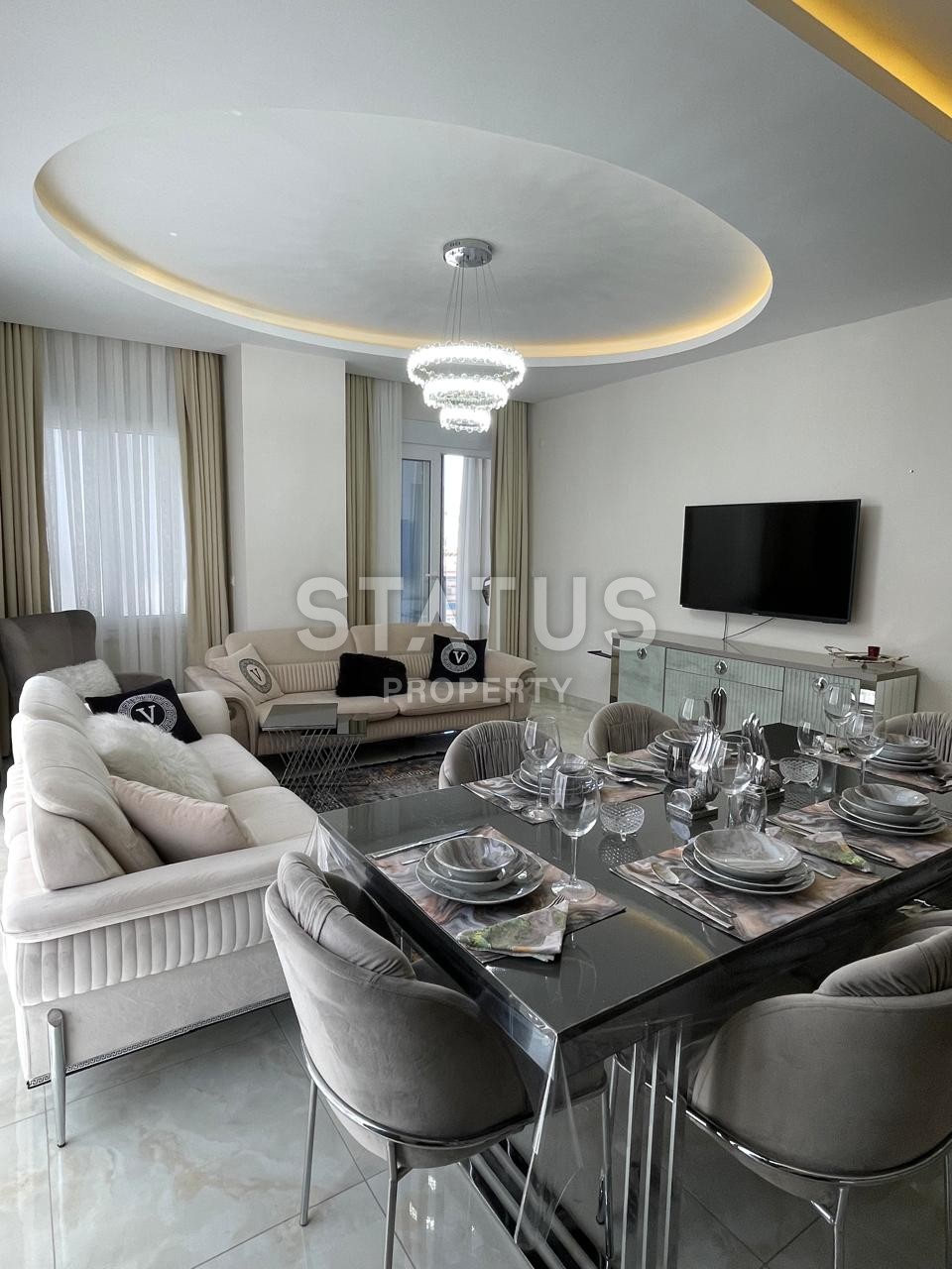 Просторная квартира 1+1 с мебелью, 65 м2 фото 8