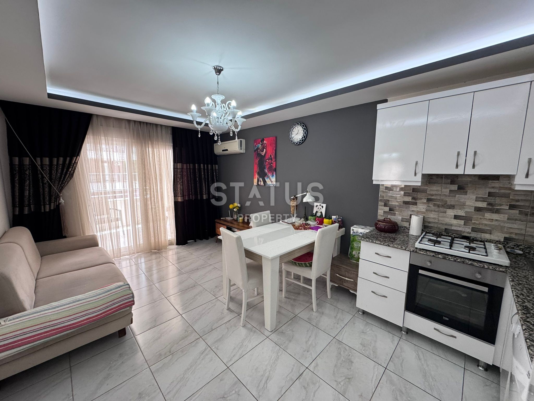 Cozy 1+1 apartment with furniture in Mahmutlar! 55 m2 фото 3