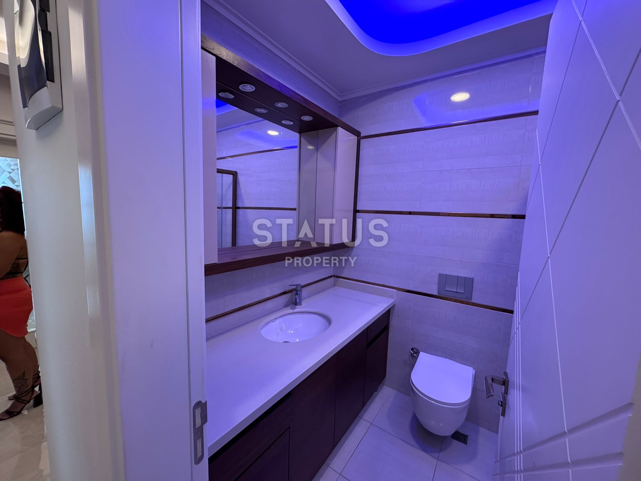 Большая квартира 2+1 в элитном комплексе, 130, 5 м2 фото 18