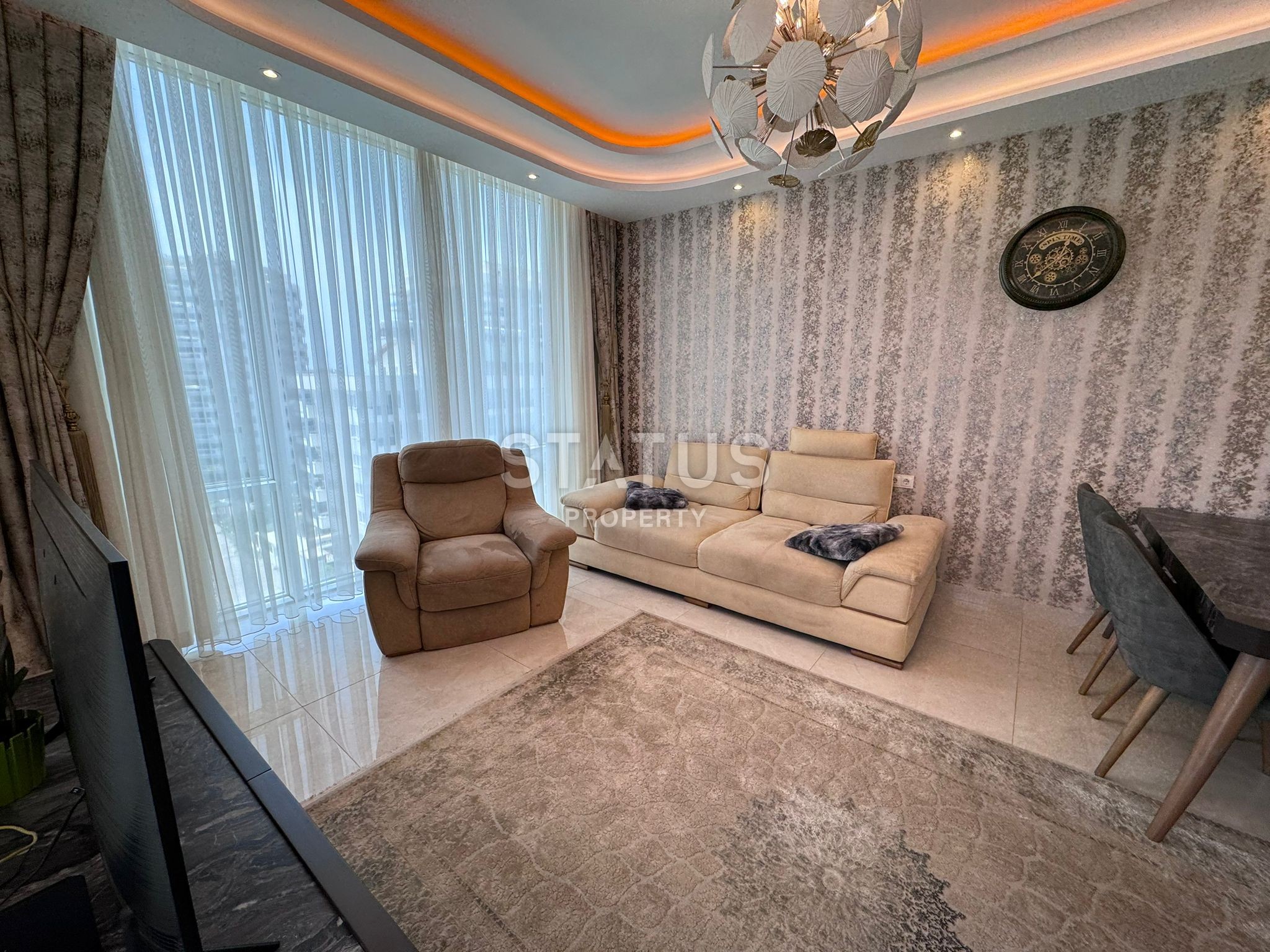 Большая квартира 2+1 в элитном комплексе, 130, 5 м2 фото 28