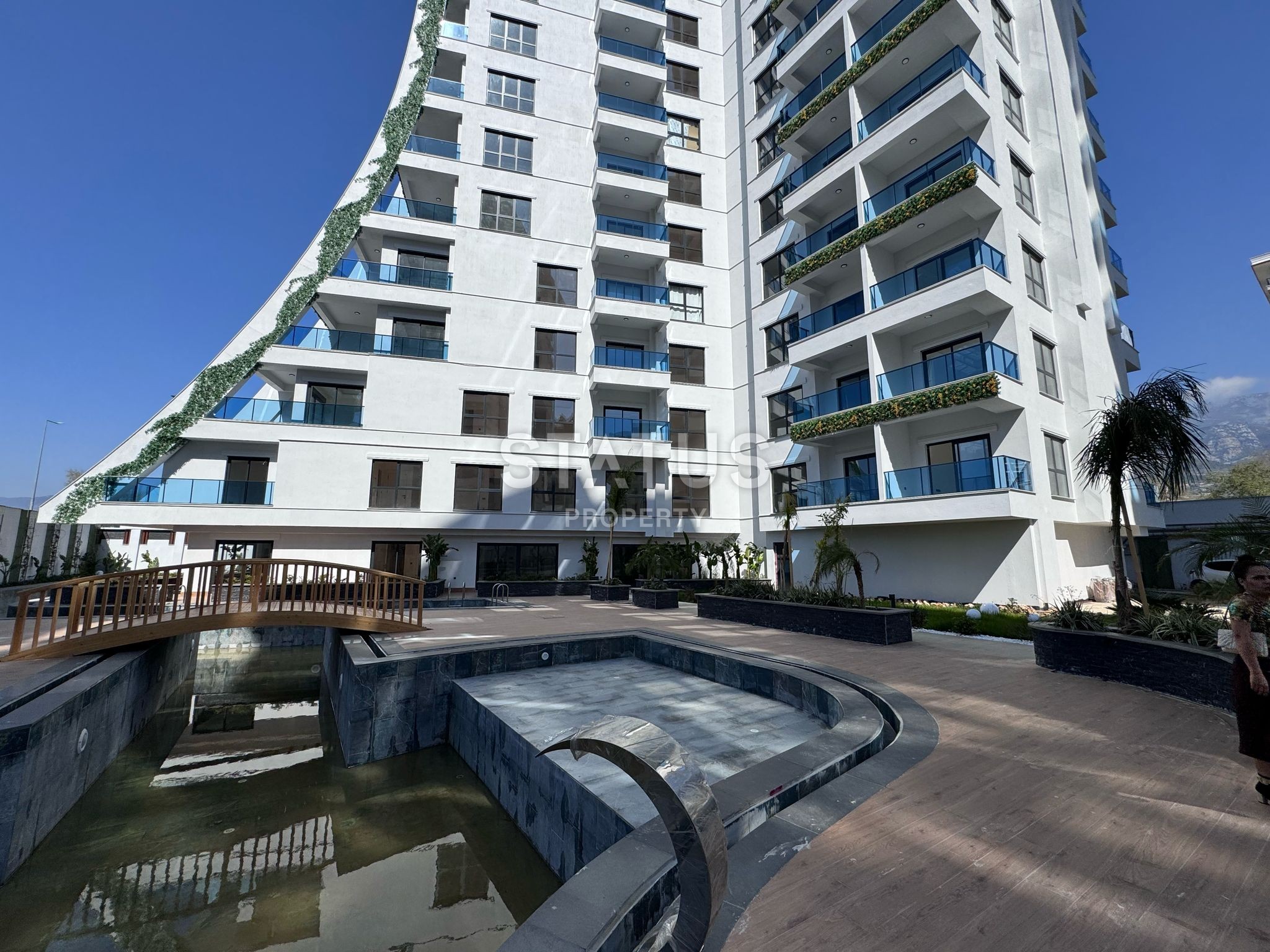 Две квартиры с огромными балконами в Махмутларе, 55 м2 фото 4