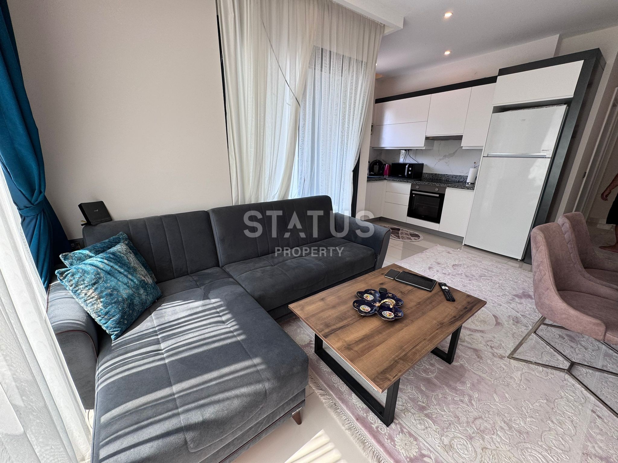 Новая и уютная квартира в комплексе с бассейном, 55 м2 фото 9