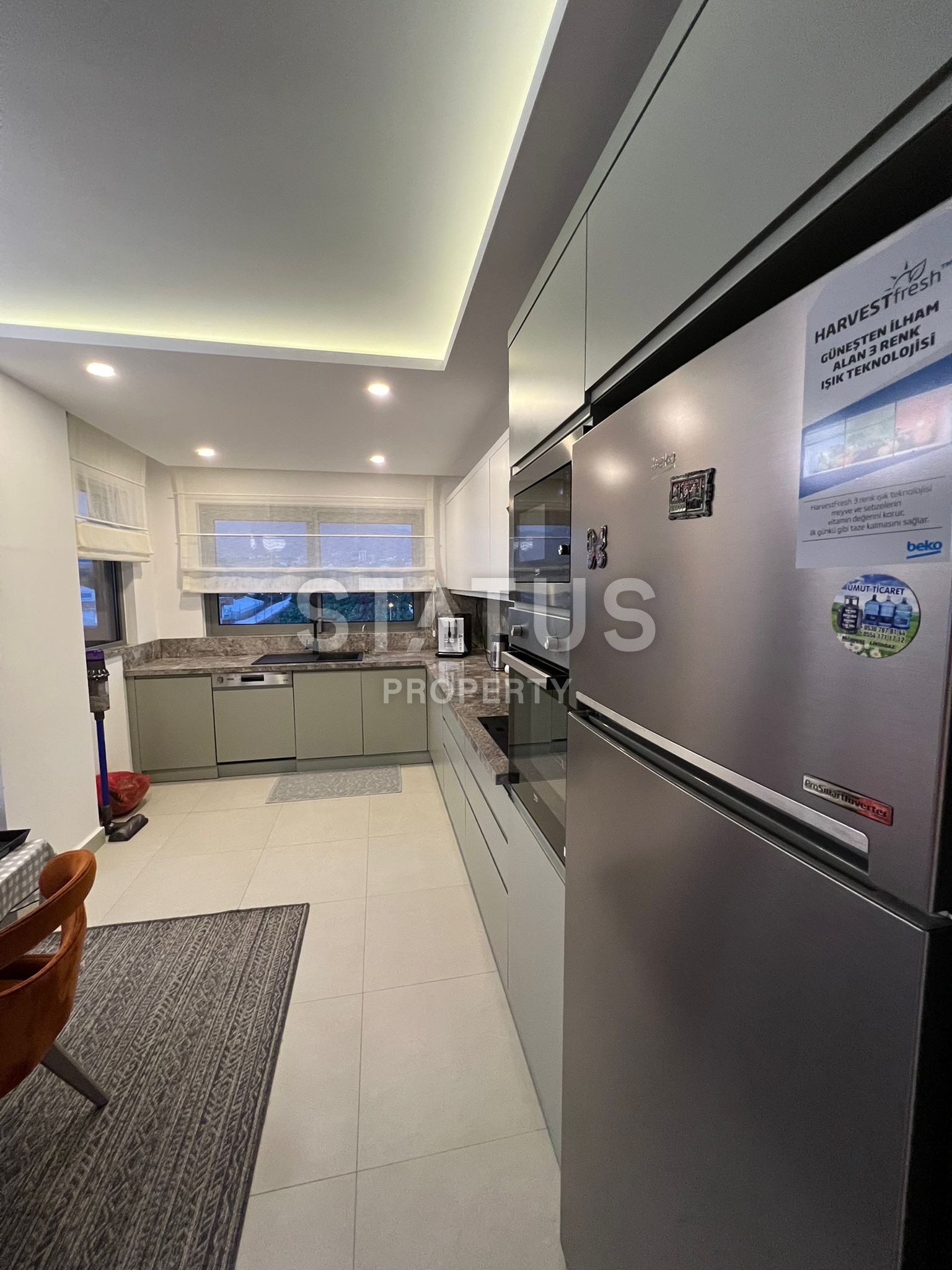 Пентхаус 4+1 на первой береговой линии в Кестеле, 180 м2 фото 25