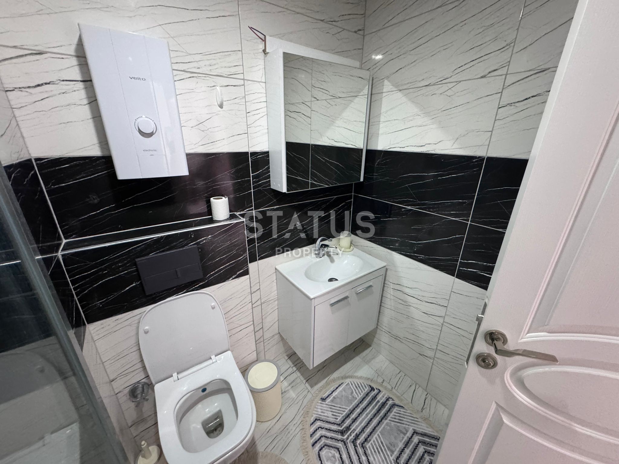 Apartment 1+1 with furniture in Mahmutlar, 52 m2 фото 9