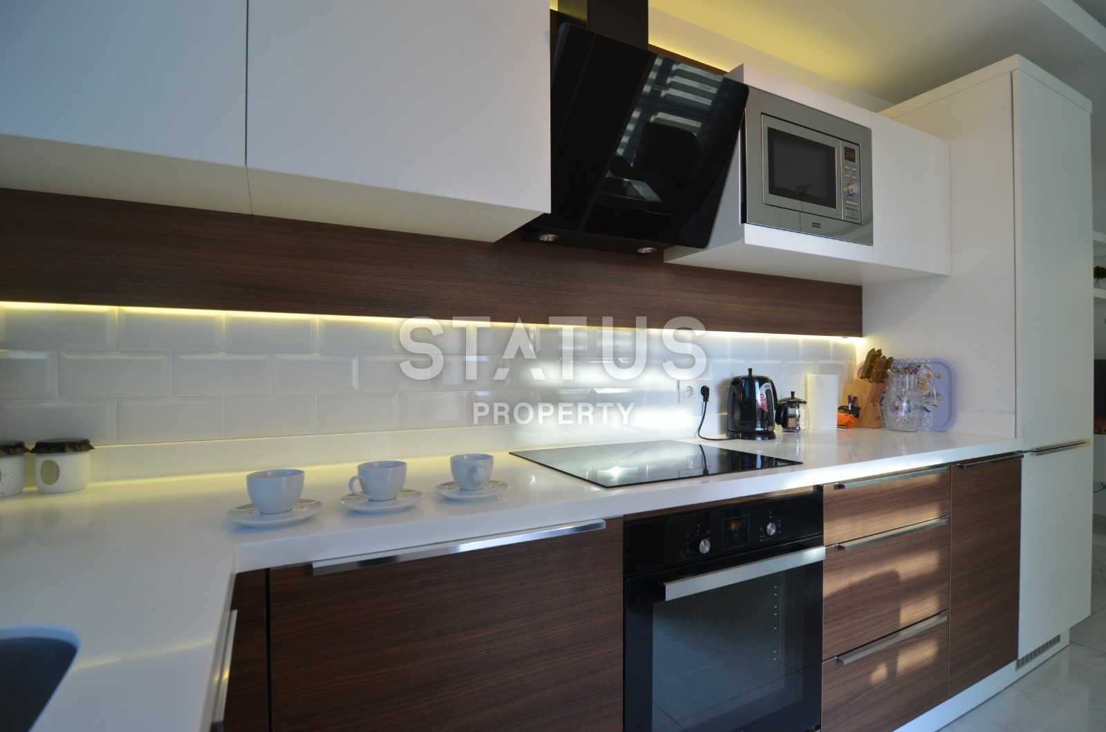 Трехкомнатная квартира с мебелью в центре Аланьи, 85 м2 фото 40