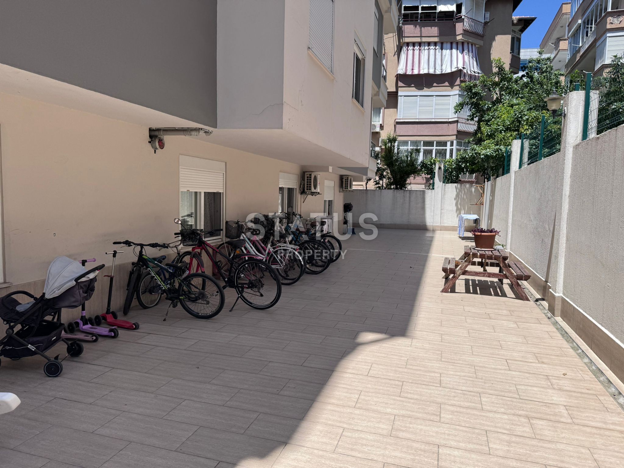 Apartment 1+1 with furniture! To the sea 150 meters. Center of Alanya фото 17