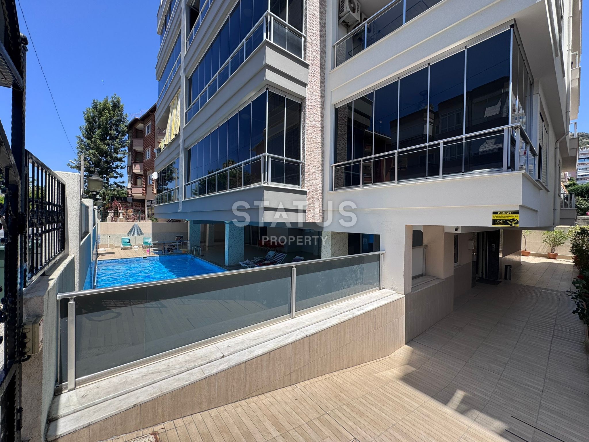 Apartment 1+1 with furniture! To the sea 150 meters. Center of Alanya фото 21