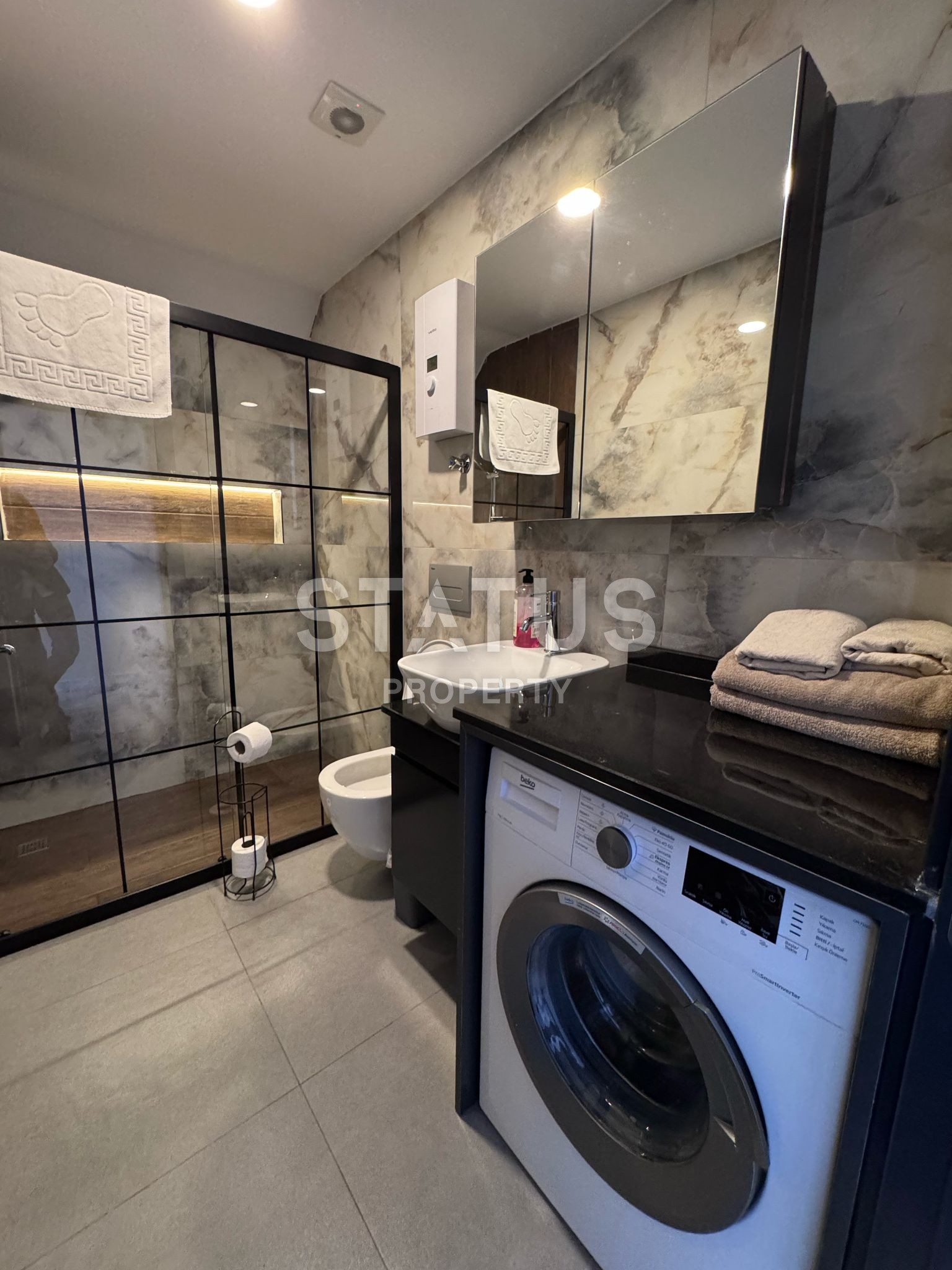 Новый дуплекс 3+1 в 100м от пляжа Клеопатра. 101м2 фото 13