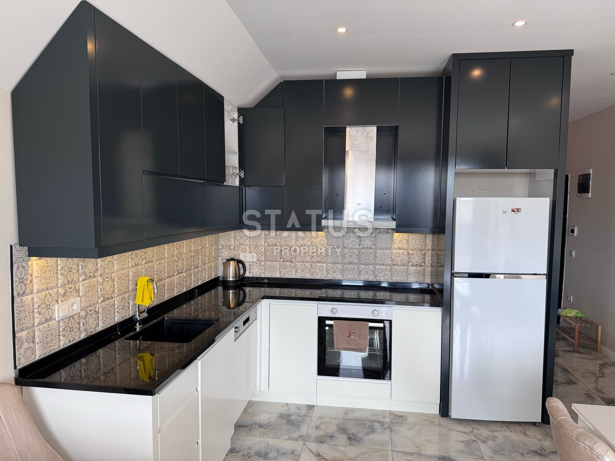 Новый дуплекс 3+1 в 100м от пляжа Клеопатра. 101м2 фото 16