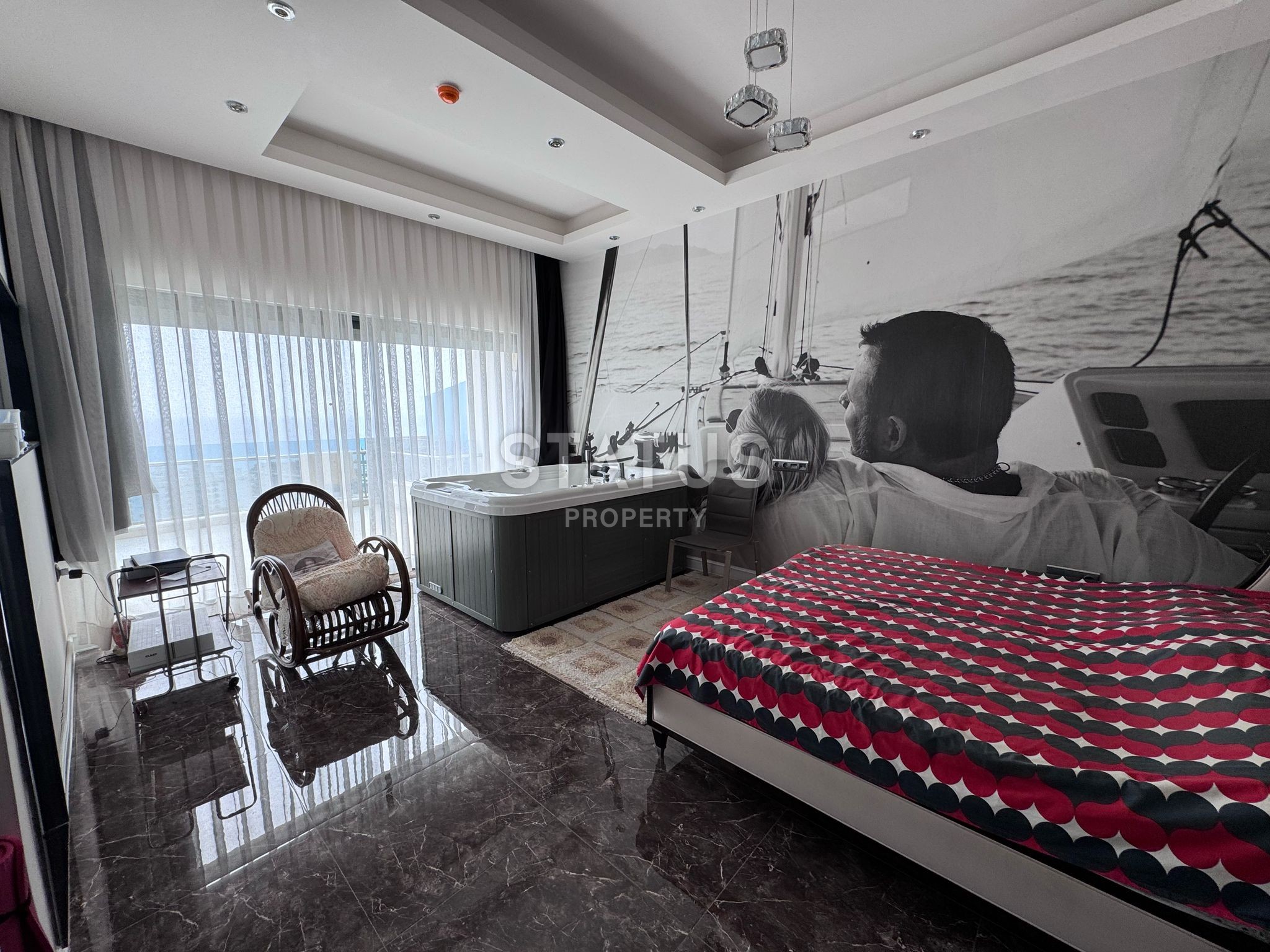 Пентхаус 3+1 с прямым видом на море, 296 м2 фото 45