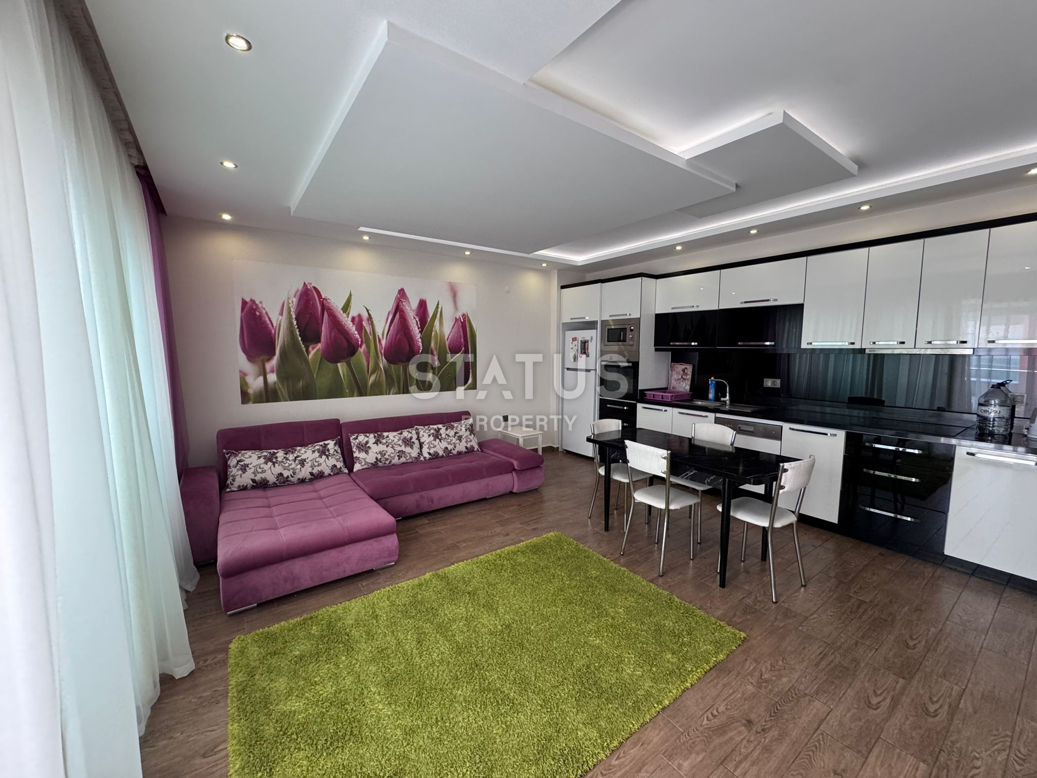 Квартира на первой береговой линии в Каргыджаке, 65 м2 фото 31