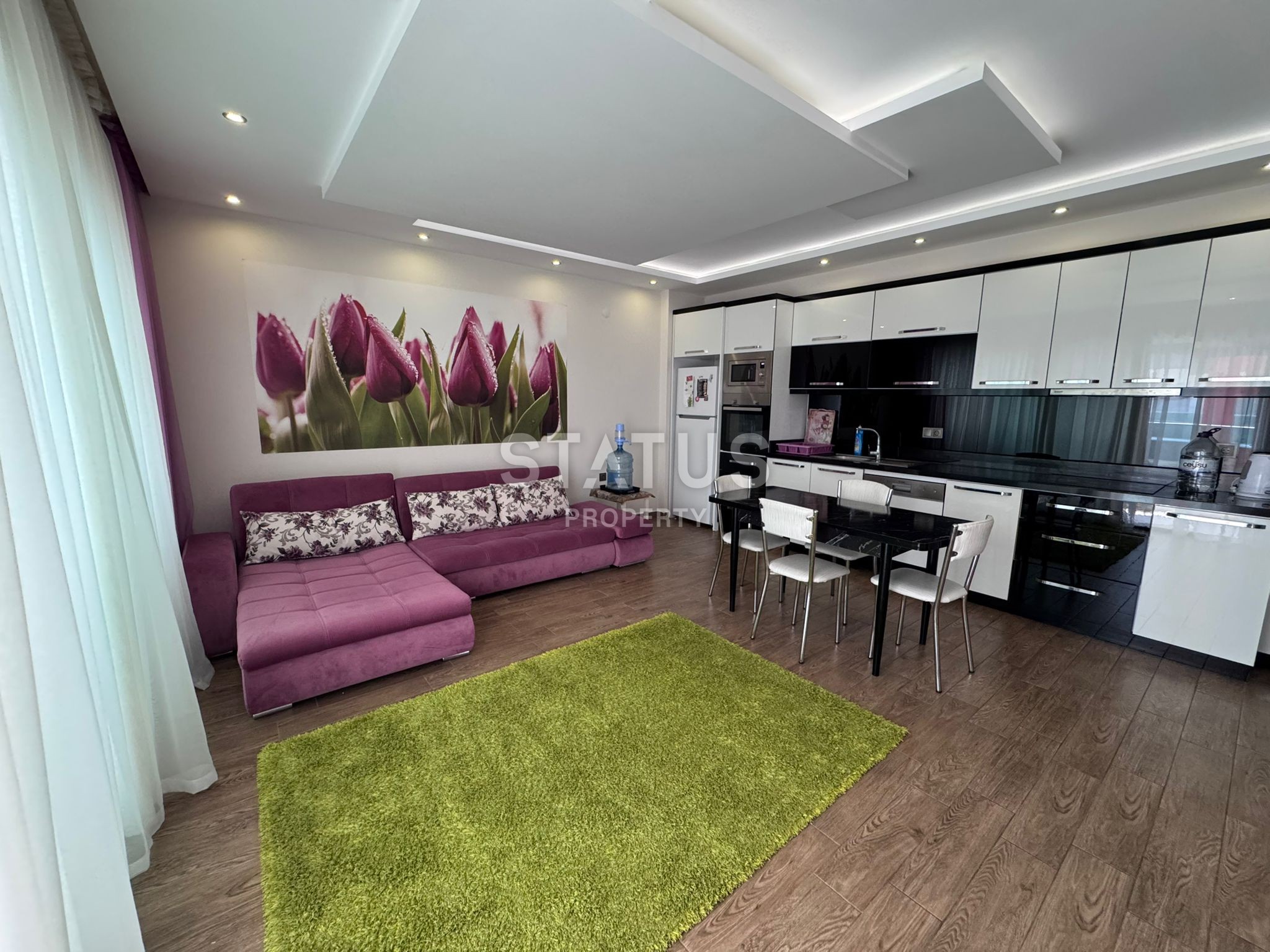 Квартира на первой береговой линии в Каргыджаке, 65 м2 фото 34