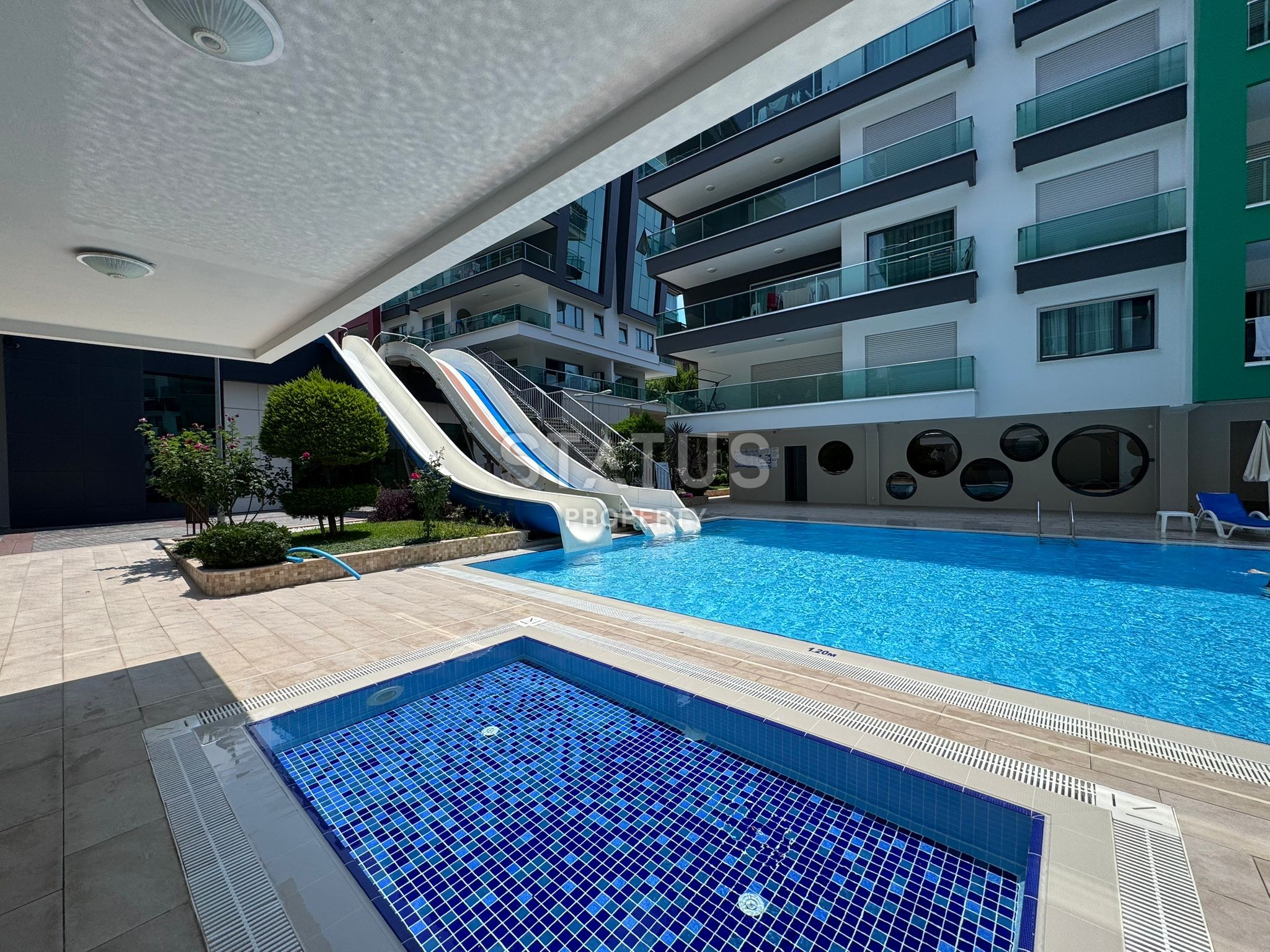 Квартира на первой береговой линии в Каргыджаке, 65 м2 фото 40