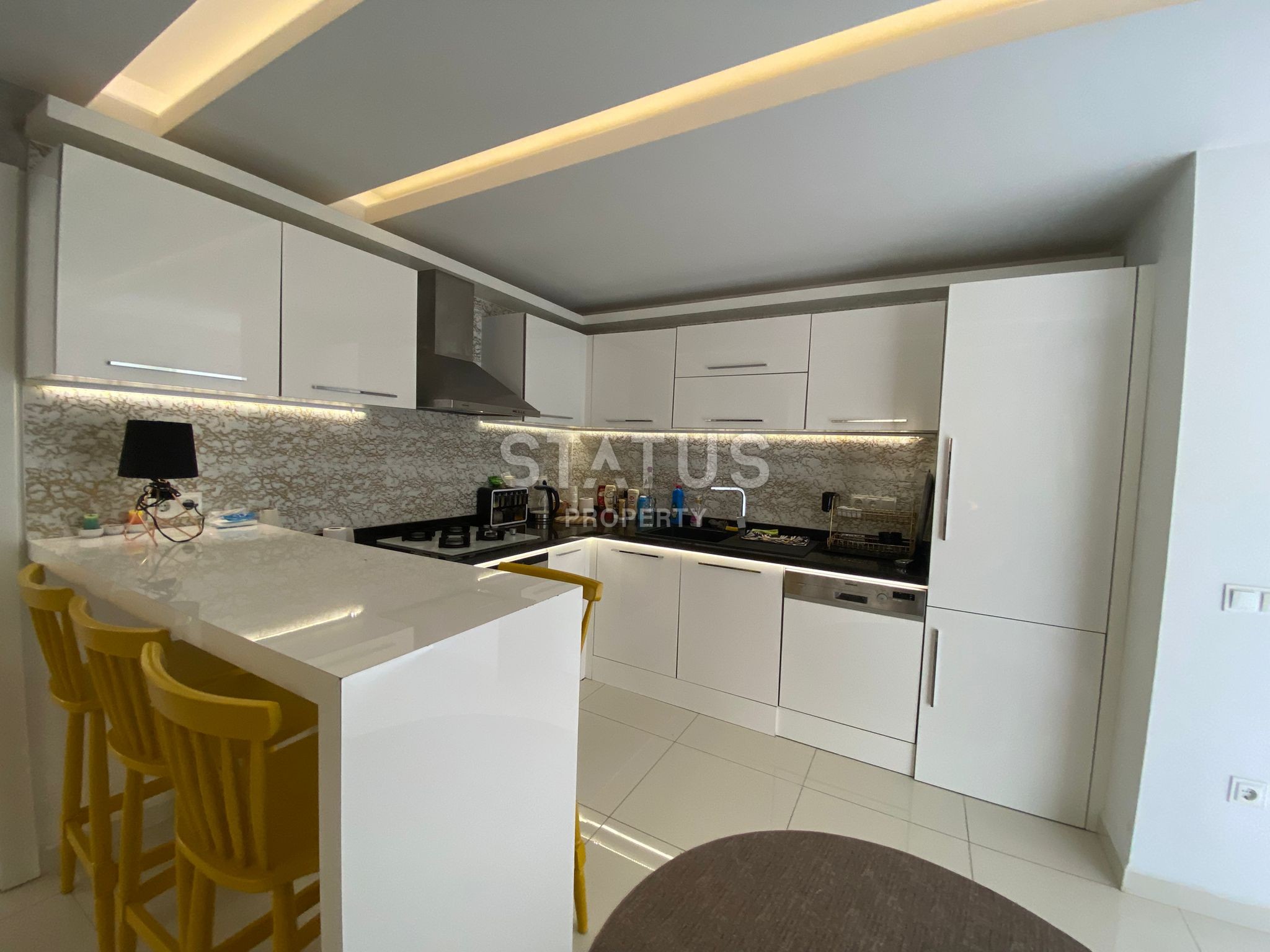 Квартира 2+1 в элитном комплексе на Клеопатре, 100 м2. Подходит под ВНЖ! фото 37