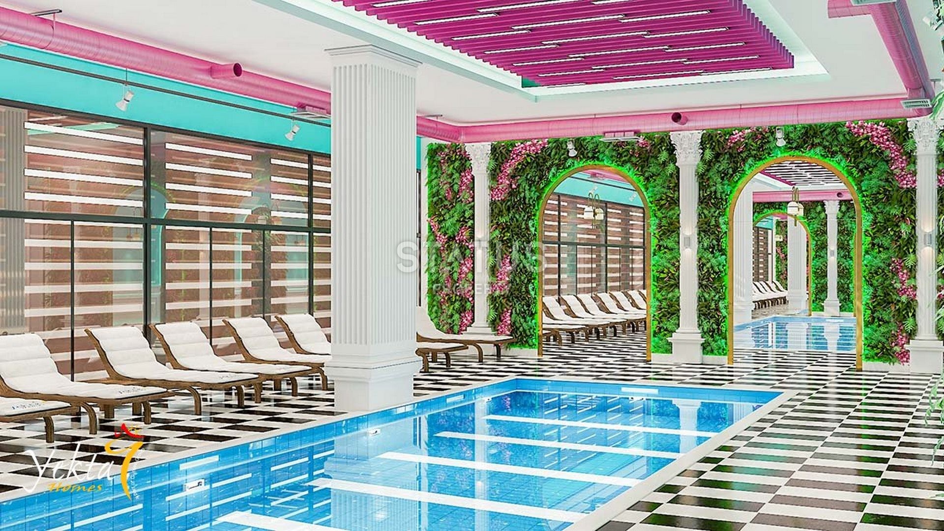 Большая квартира 2+1 в роскошном комплексе, 124 м2 фото 17