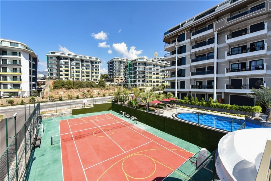 Красивая квартира 1+1 с прямым видом на море, 67 м2 фото 7