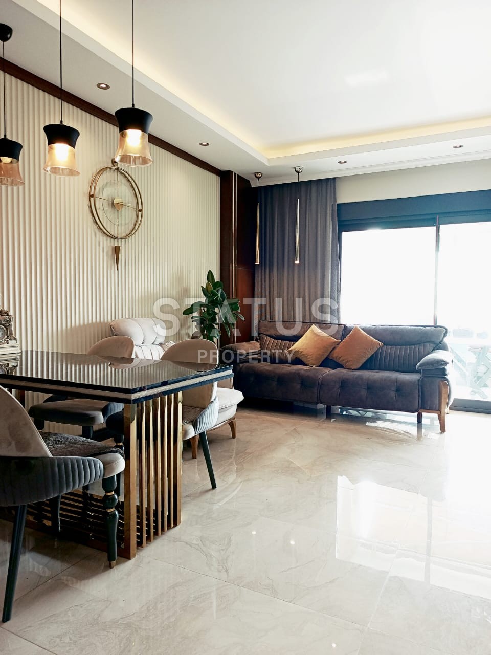 Красивая квартира 1+1 с прямым видом на море, 67 м2 фото 10