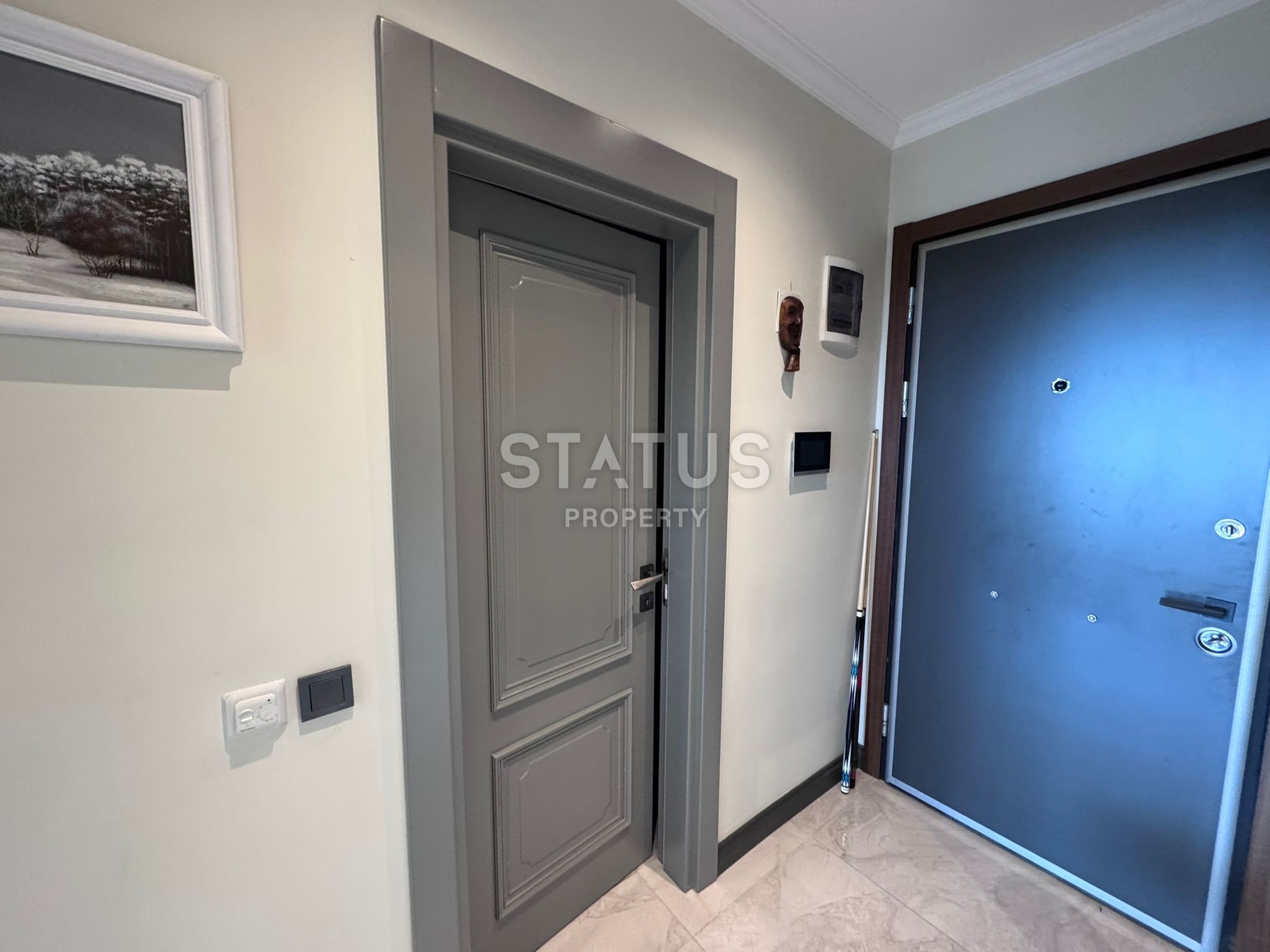 Красивая квартира 1+1 с прямым видом на море, 67 м2 фото 19