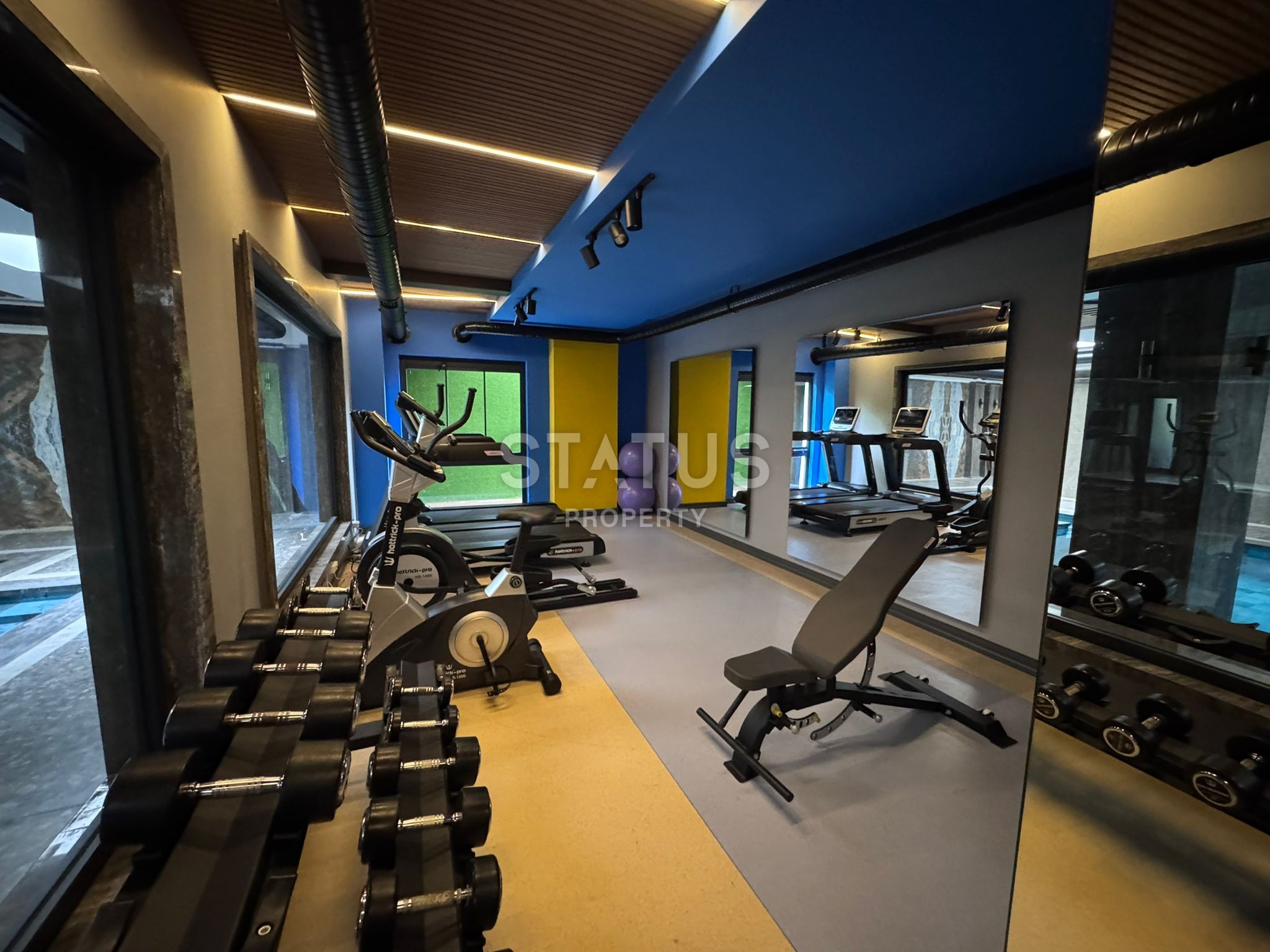 Красивая квартира 1+1 с прямым видом на море, 67 м2 фото 22