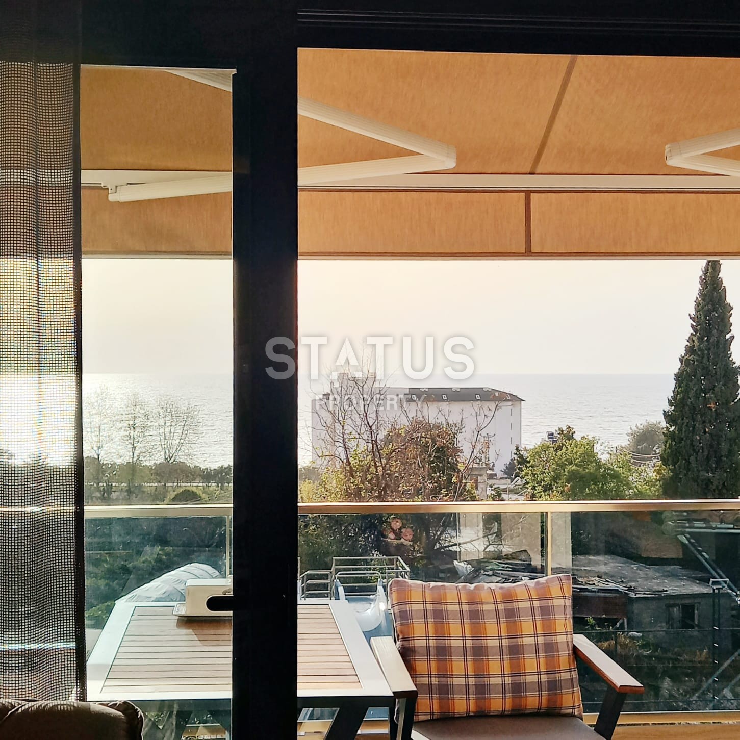 Красивая квартира 1+1 с прямым видом на море, 67 м2 фото 30