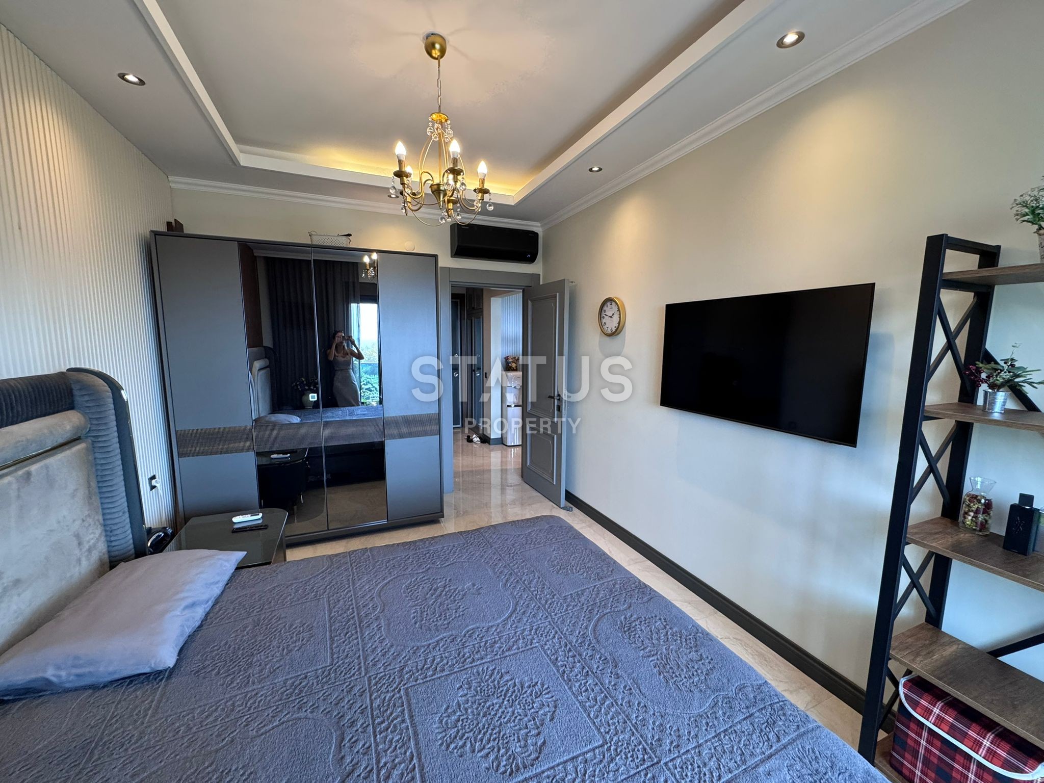 Красивая квартира 1+1 с прямым видом на море, 67 м2 фото 35