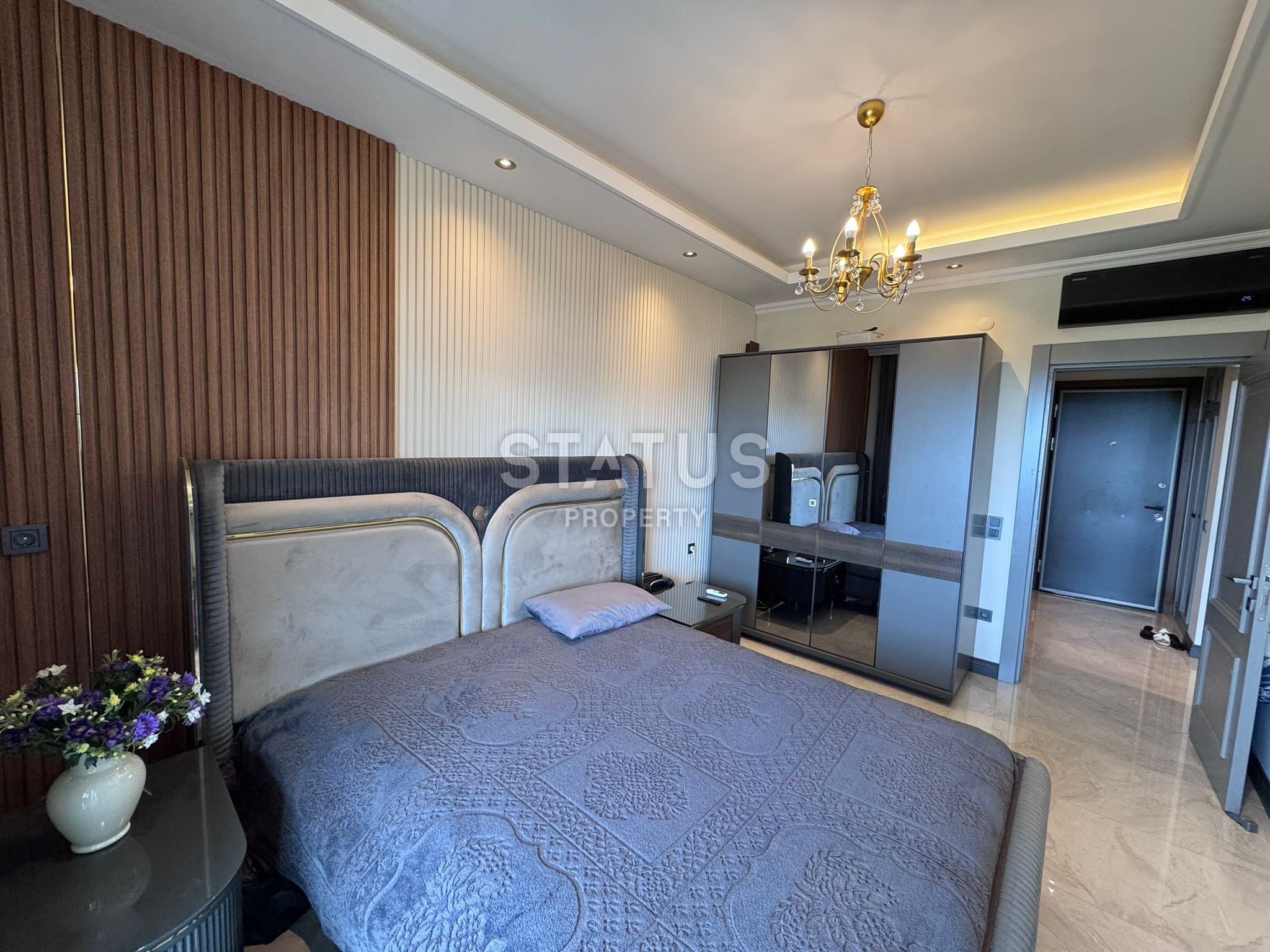 Красивая квартира 1+1 с прямым видом на море, 67 м2 фото 37