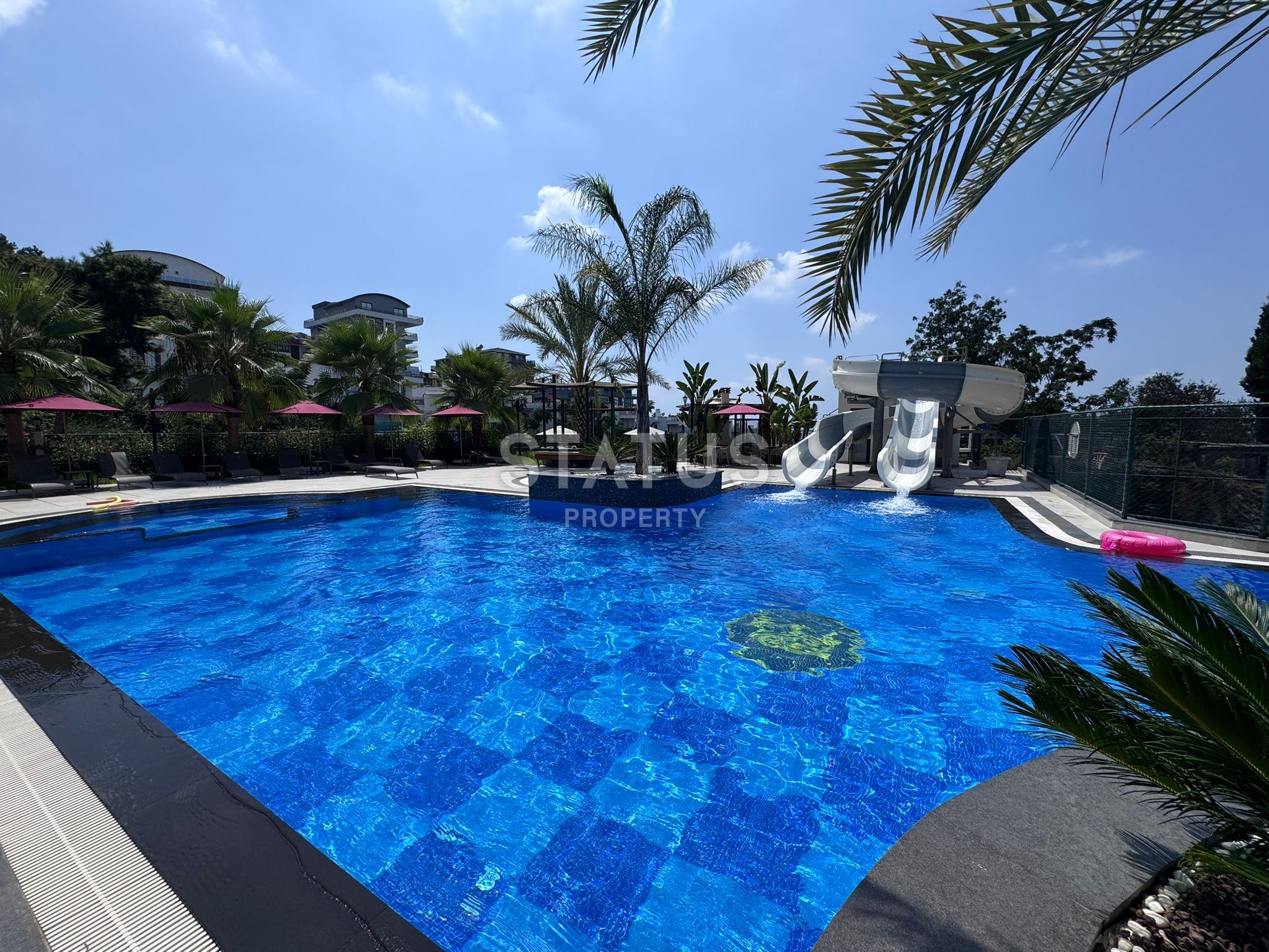 Красивая квартира 1+1 с прямым видом на море, 67 м2 фото 38