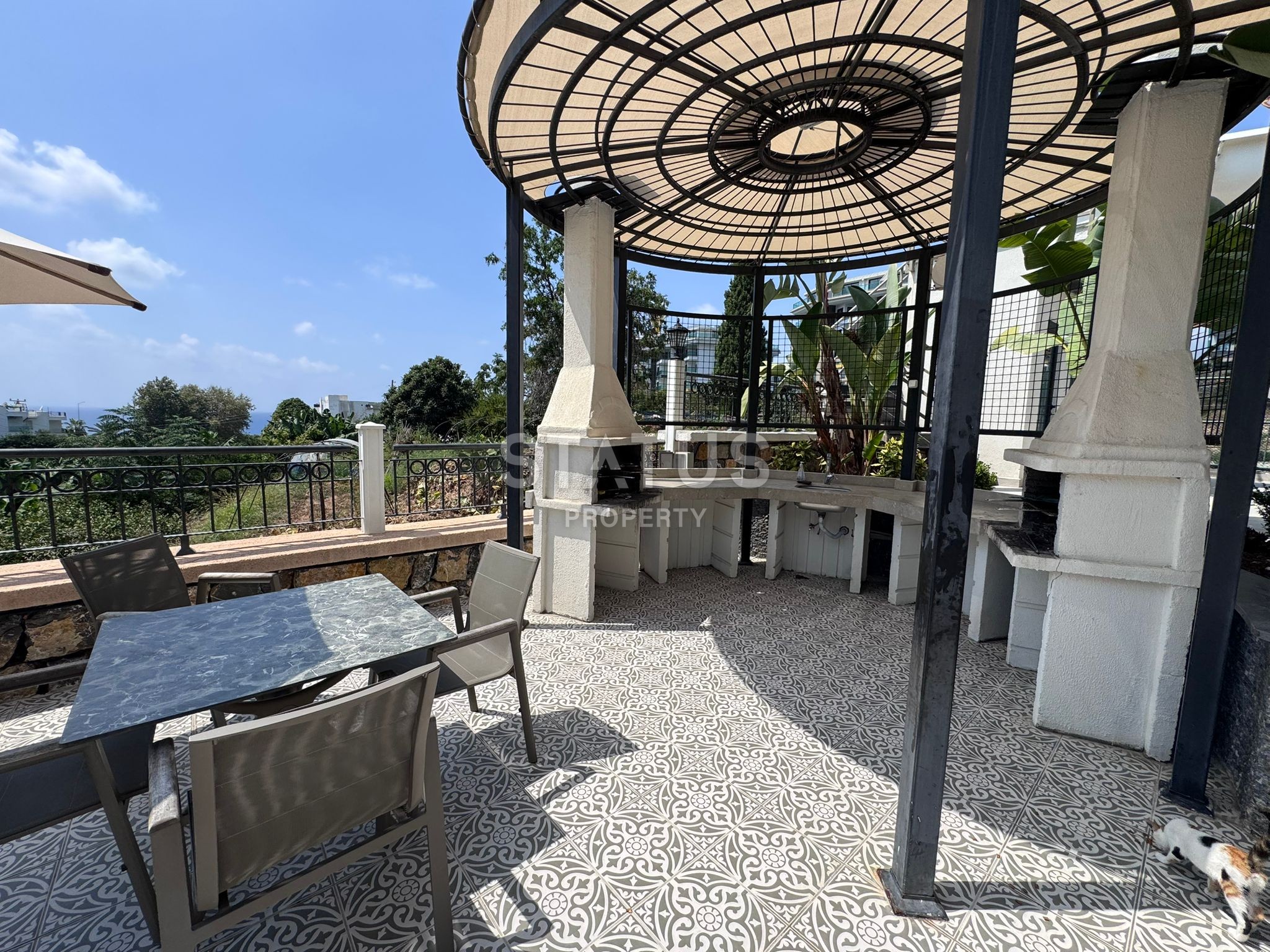 Красивая квартира 1+1 с прямым видом на море, 67 м2 фото 39