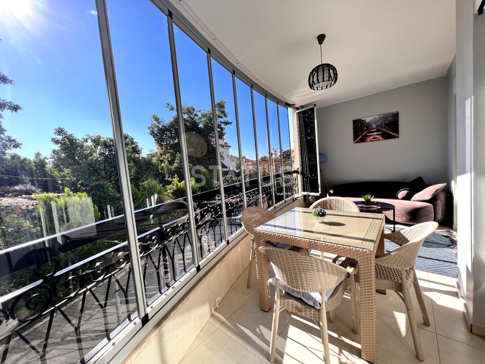 Дуплекс 4+1 с выходом в сад, район Джикджилли, 160 м2 фото 26