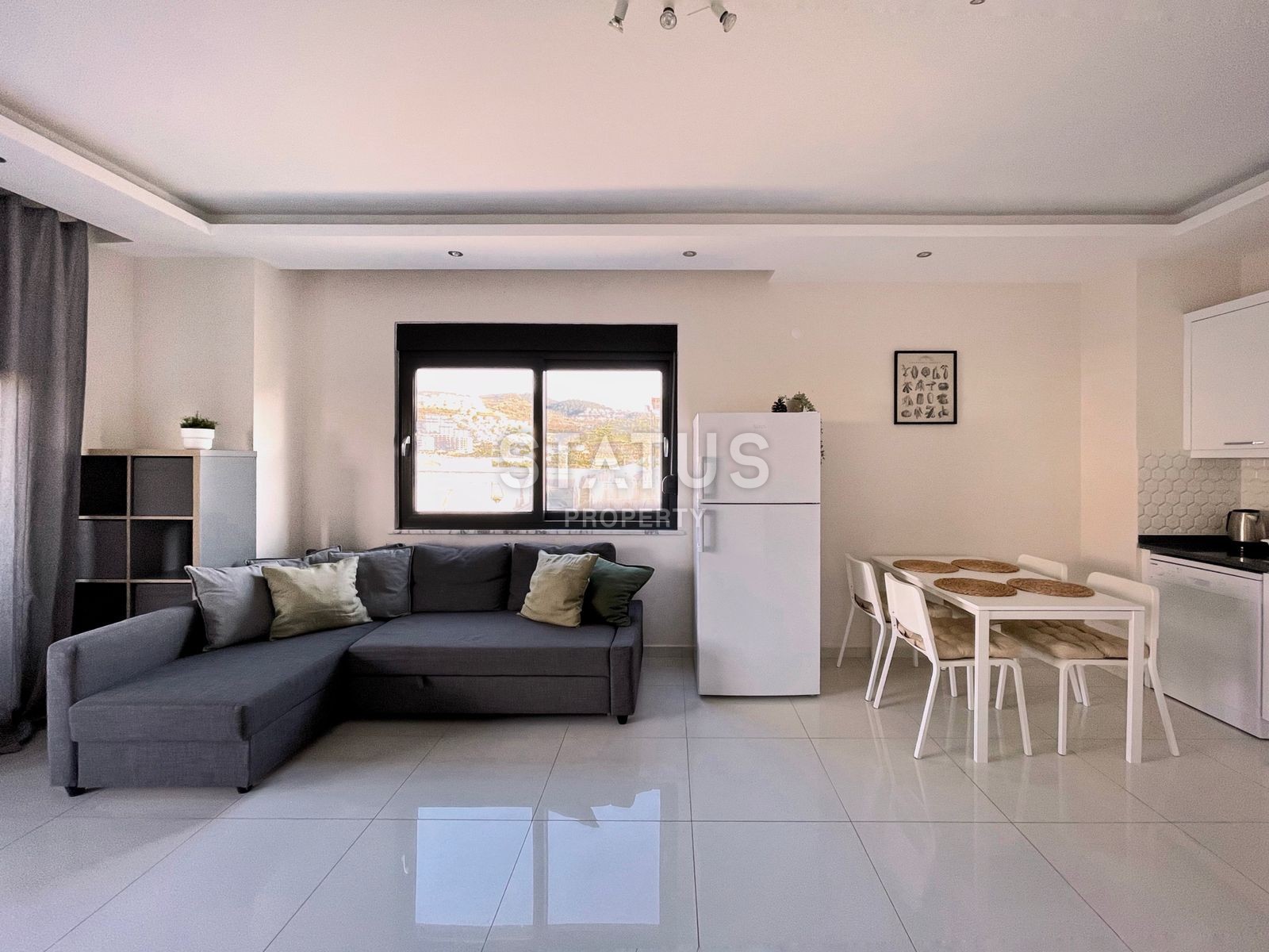 Квартира 1+1 с мебелью в Каргыджаке! Вид на горы! фото 9