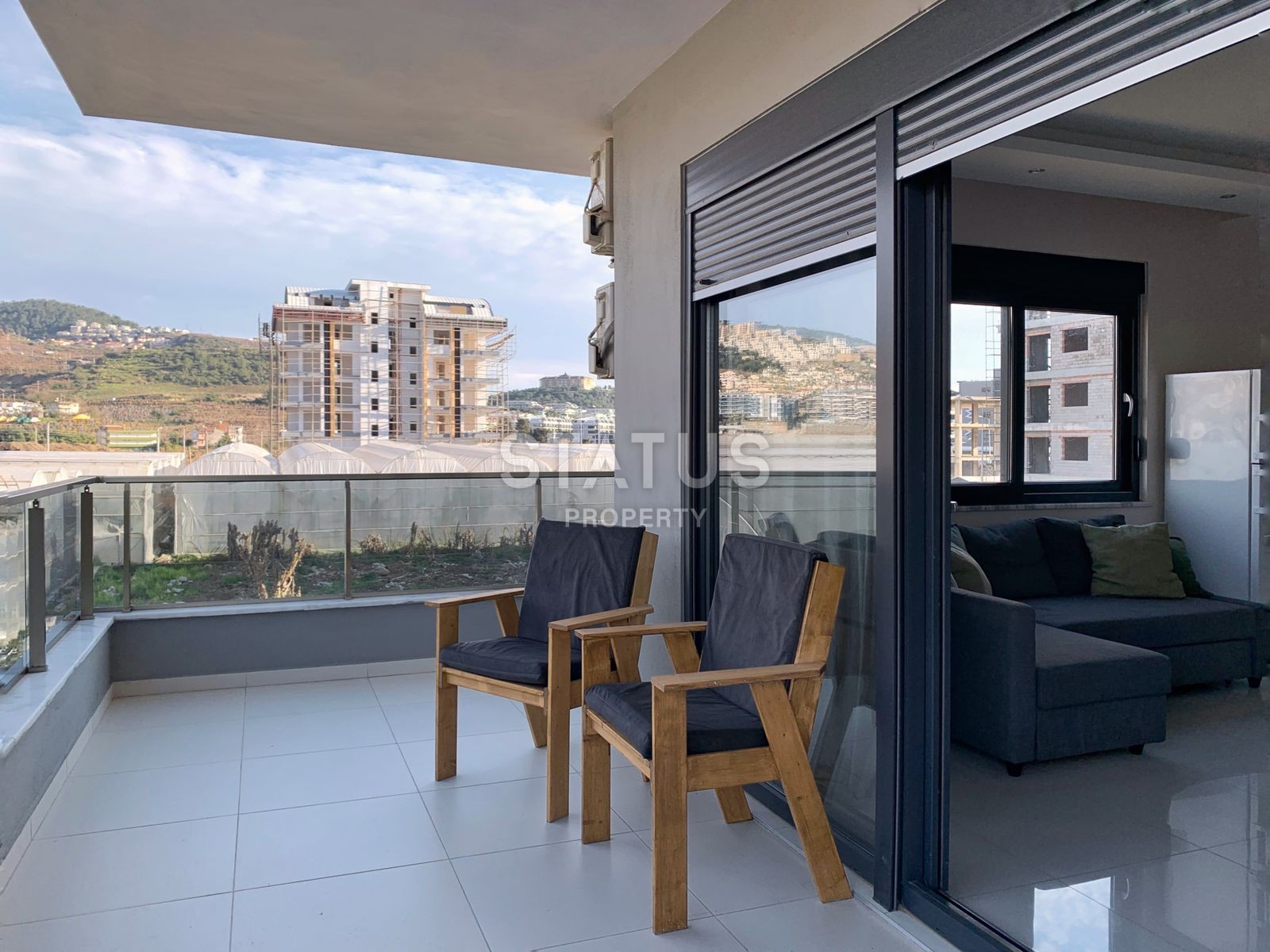 Квартира 1+1 с мебелью в Каргыджаке! Вид на горы! фото 18