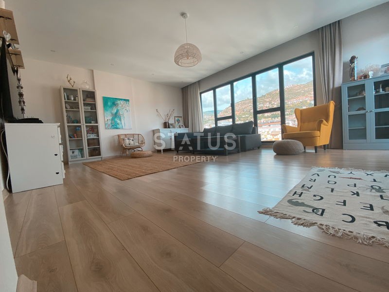 Apartment 3+1 with separate kitchen! Sea and mountain view! Suitable for residence permit! фото 4