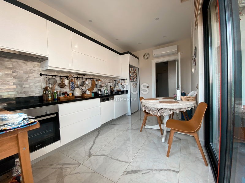 Apartment 3+1 with separate kitchen! Sea and mountain view! Suitable for residence permit! фото 10