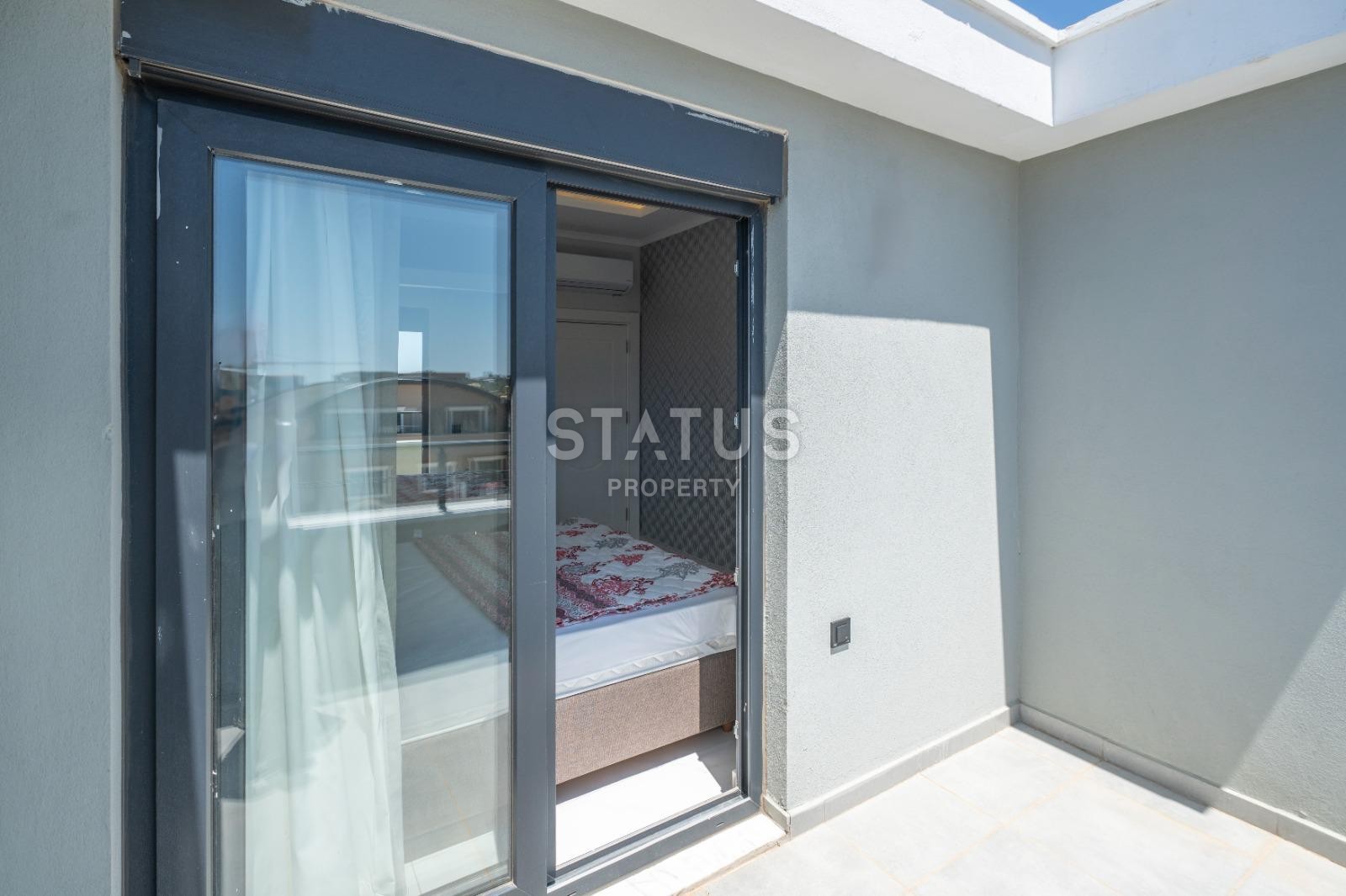 Duplex 2+1 with furniture and appliances in Oba, 85 m2 фото 14