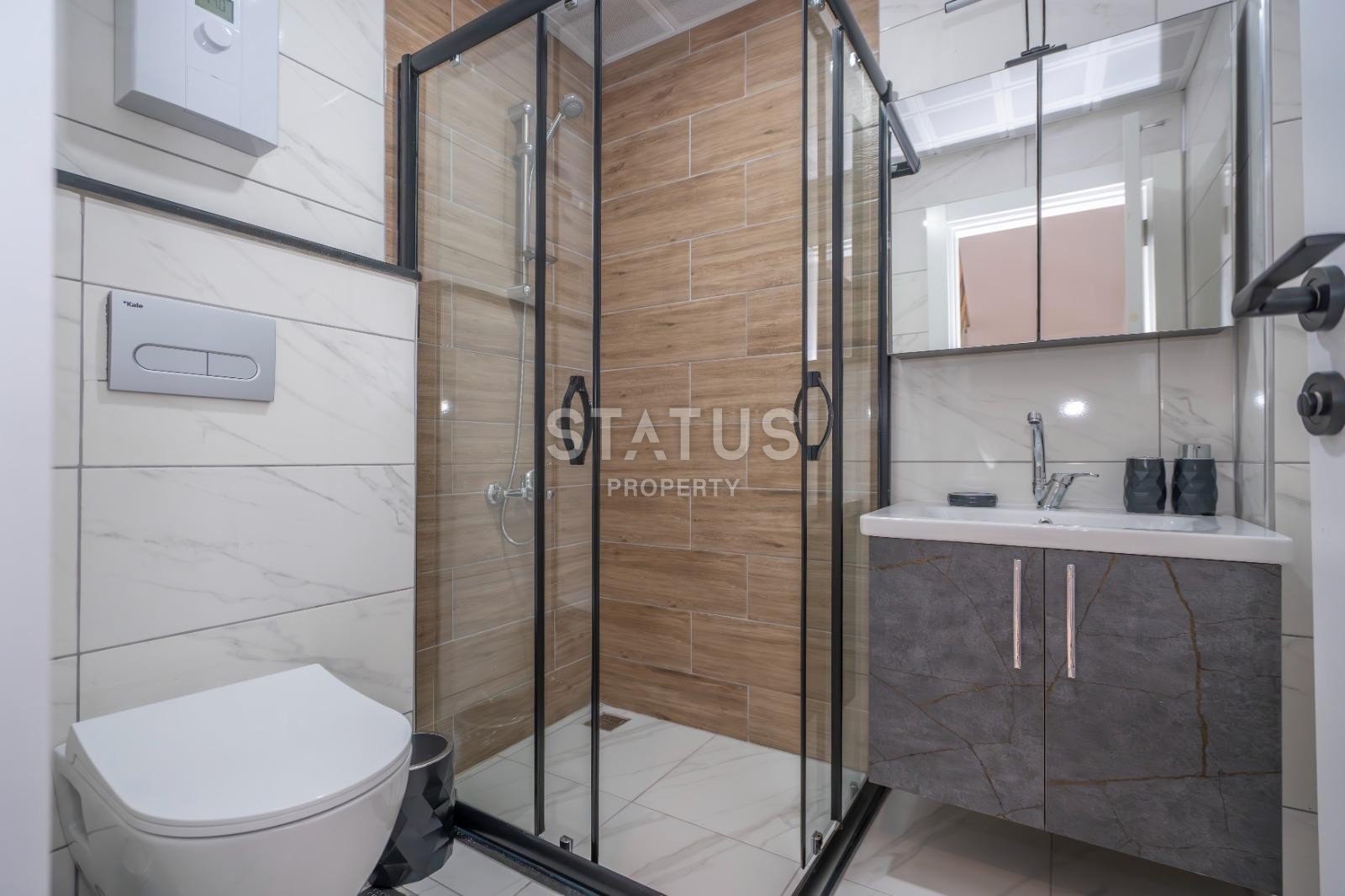 Duplex 2+1 with furniture and appliances in Oba, 85 m2 фото 19