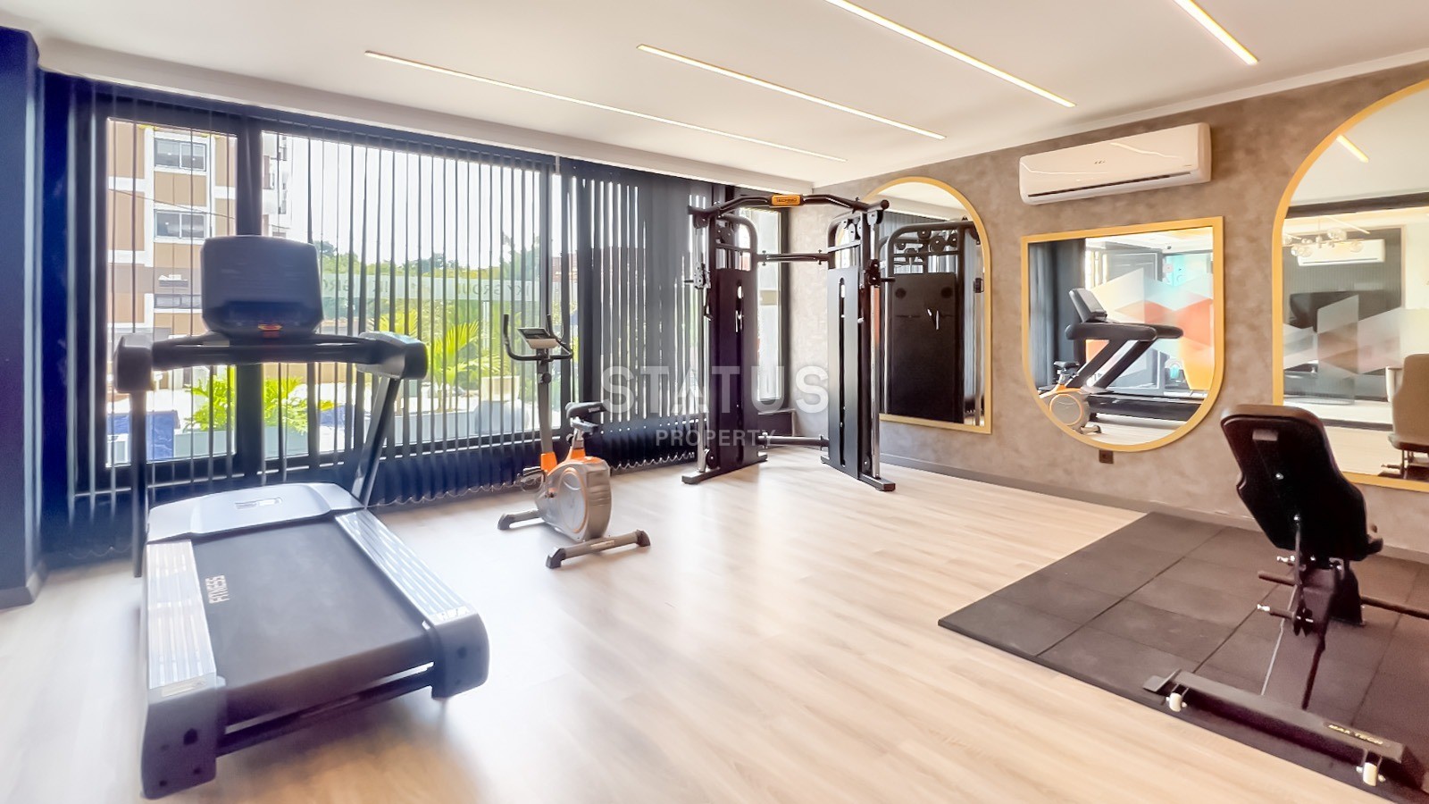 Duplex 2+1 with furniture and appliances in Oba, 85 m2 фото 22