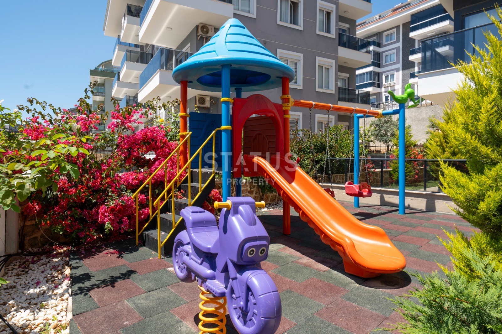 Duplex 2+1 with furniture and appliances in Oba, 85 m2 фото 31