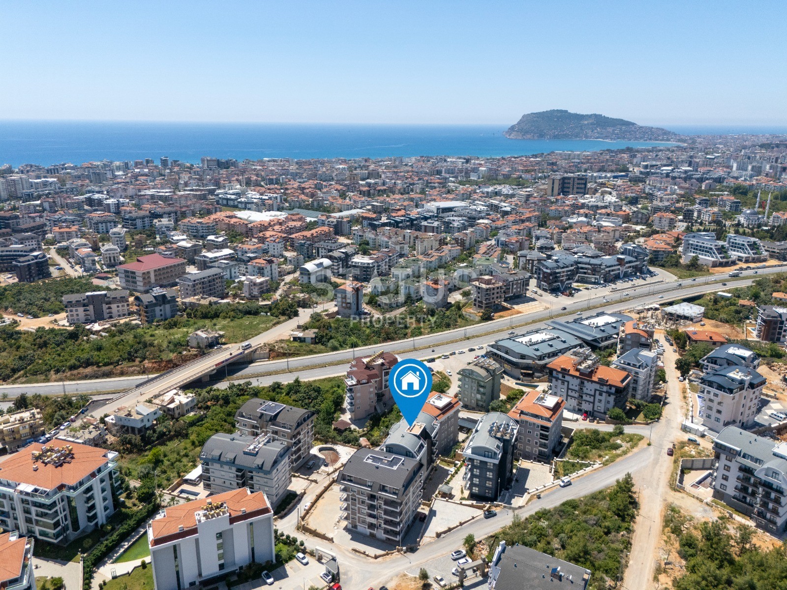 Duplex 2+1 with furniture and appliances in Oba, 85 m2 фото 32