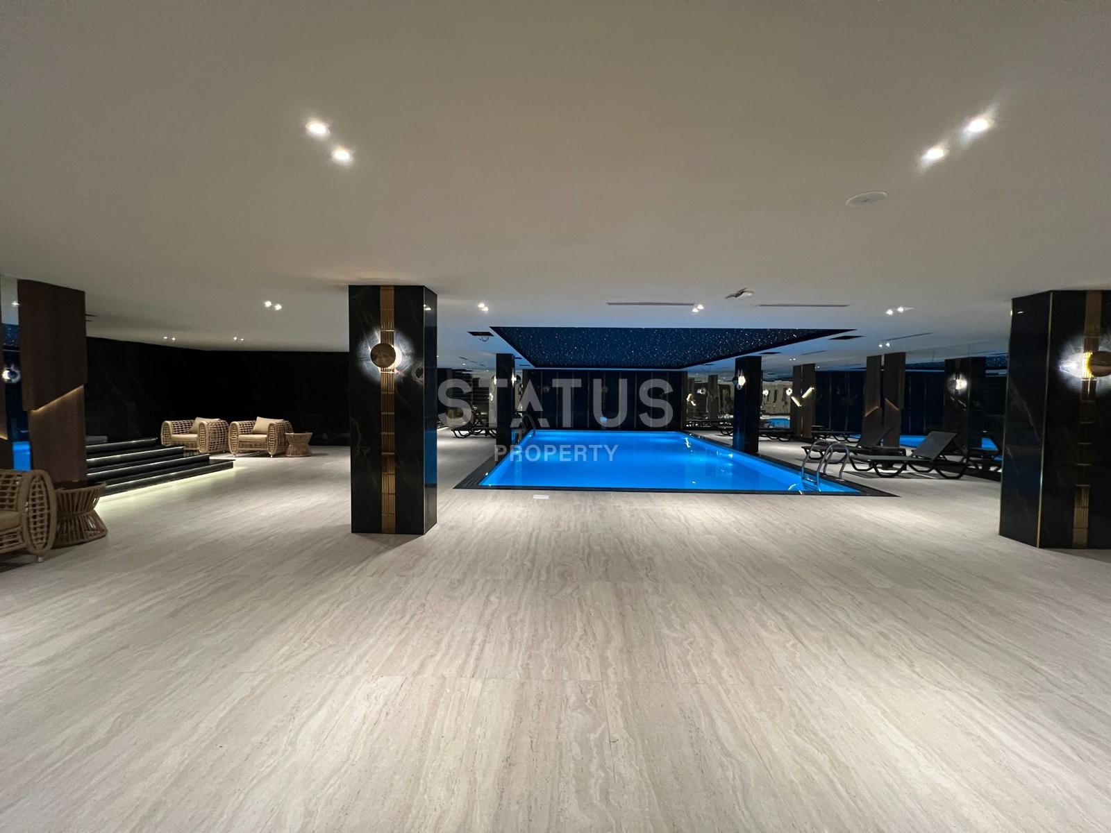 Furnished apartment 1+1 in Tosmur, 54 m2 фото 9