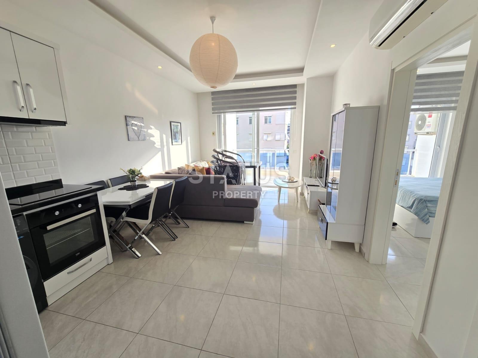 Apartment 1+1 with furniture in Mahmutlar, 60 m2 фото 5