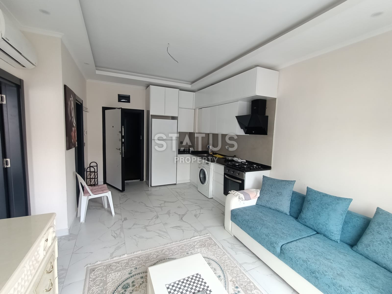 1+1 apartment in the Hacıt/Center of Alanya, 50 m2 фото 3