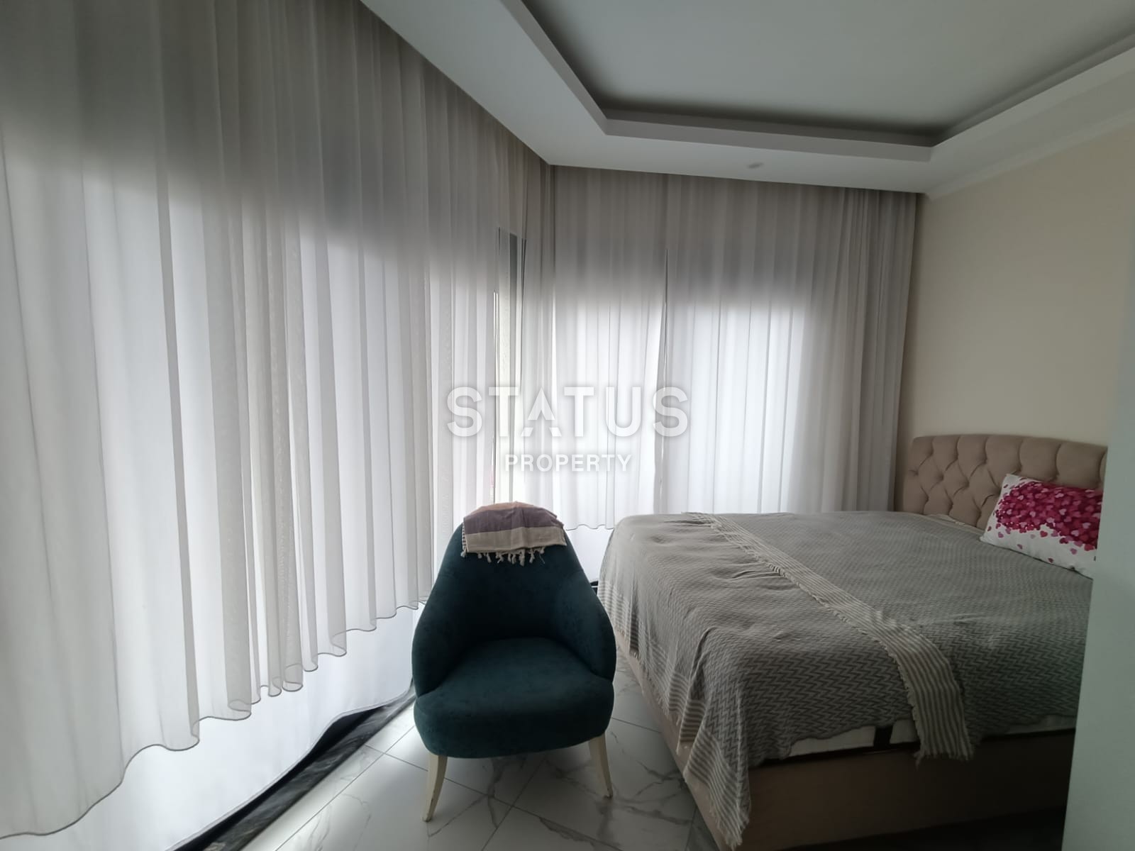 1+1 apartment in the Hacıt/Center of Alanya, 50 m2 фото 6
