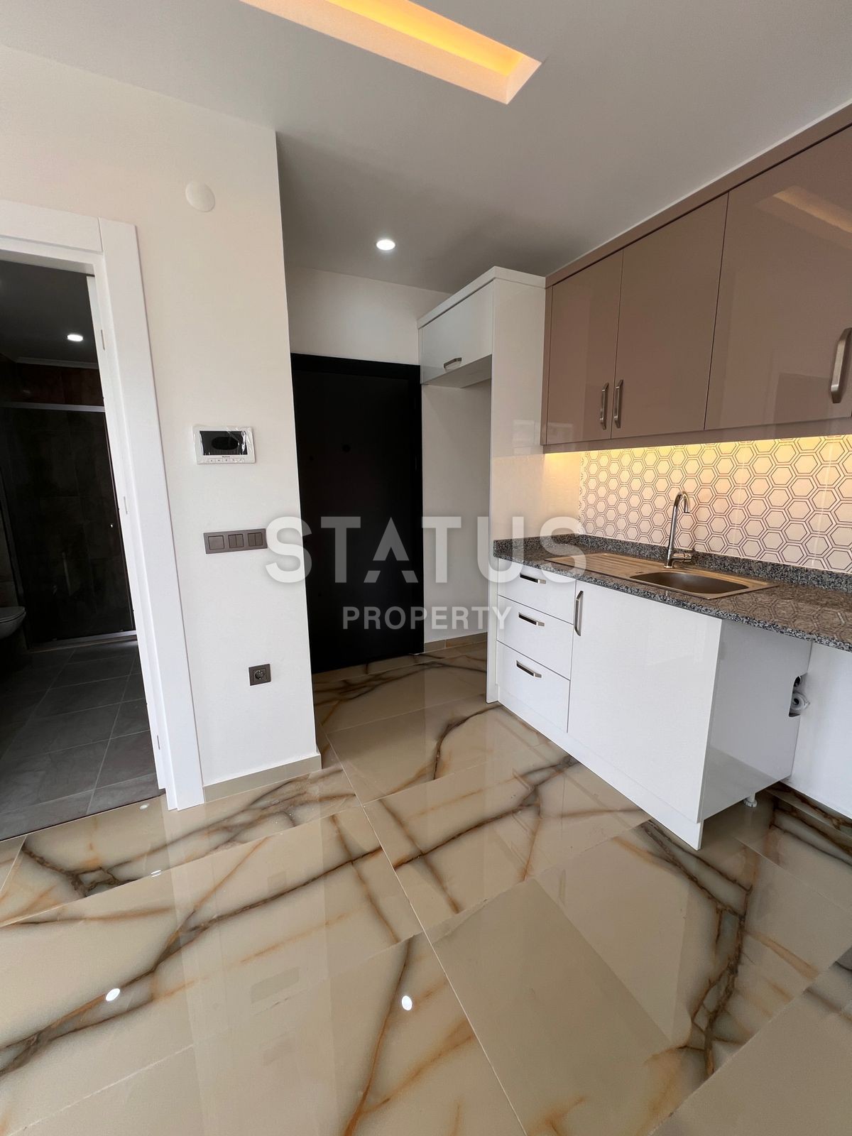 Новая квартира 1+1 с видом на море, Махмутлар фото 3